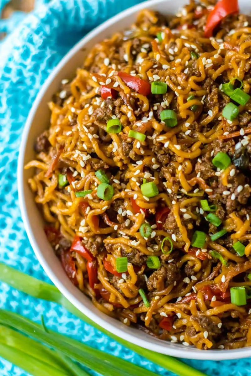 Slow Cooker Beef Stew Ramen