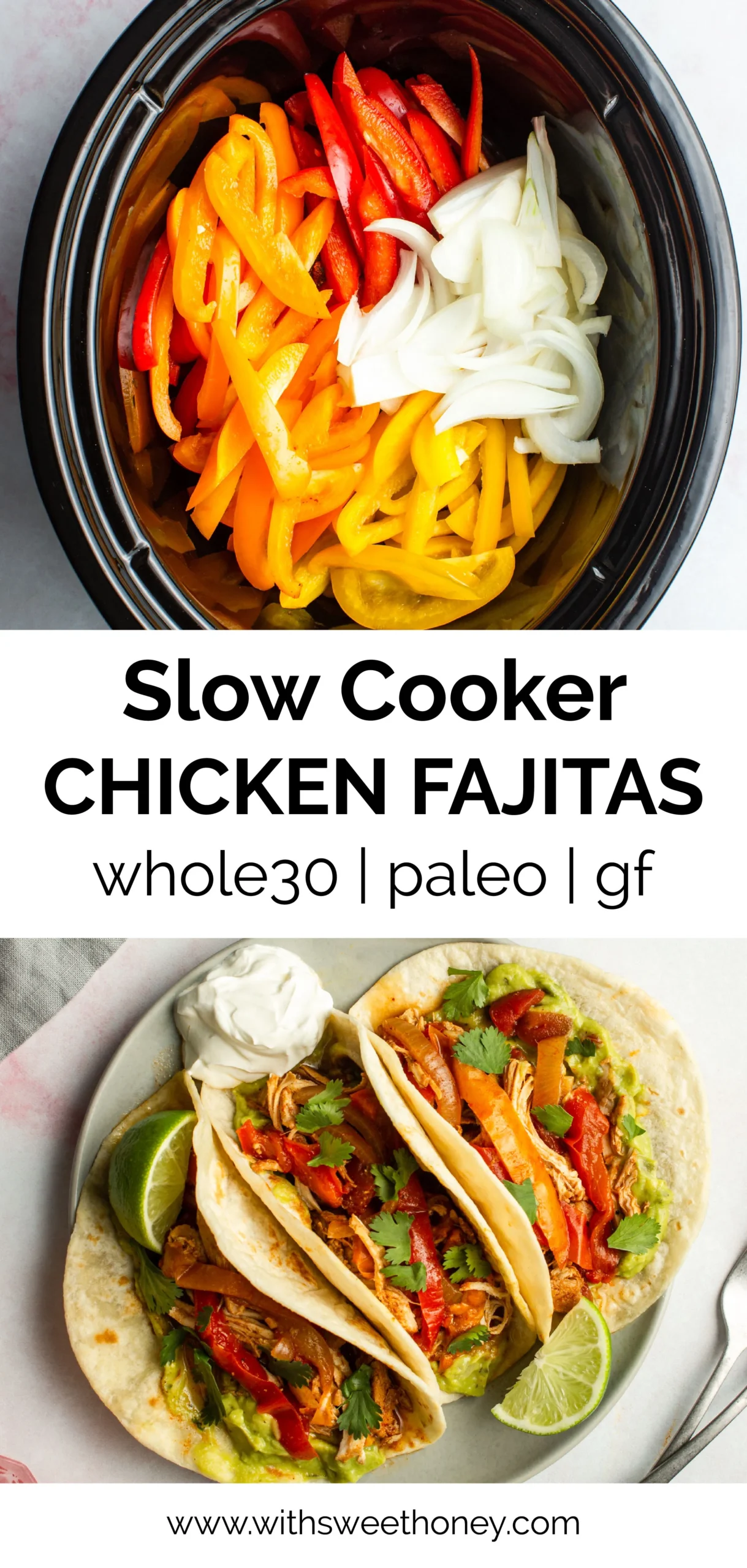 Slow Cooker Hawaiian Chicken Fajitas