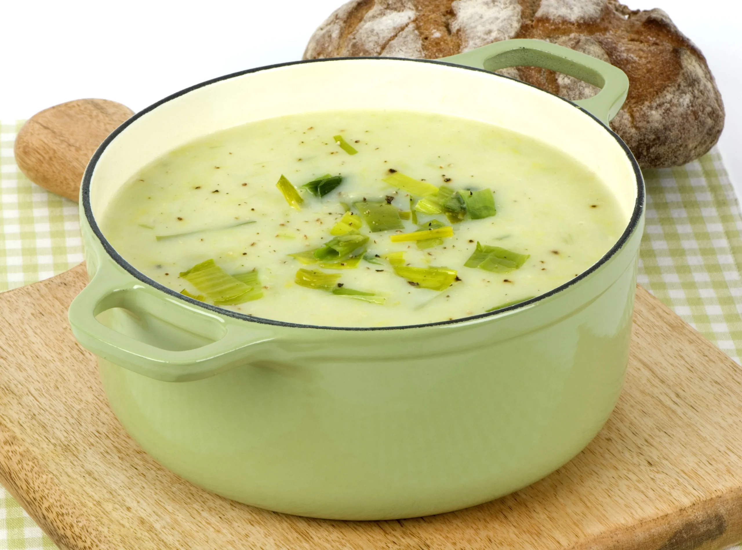 Slow Cooker Leek and Potato Soup