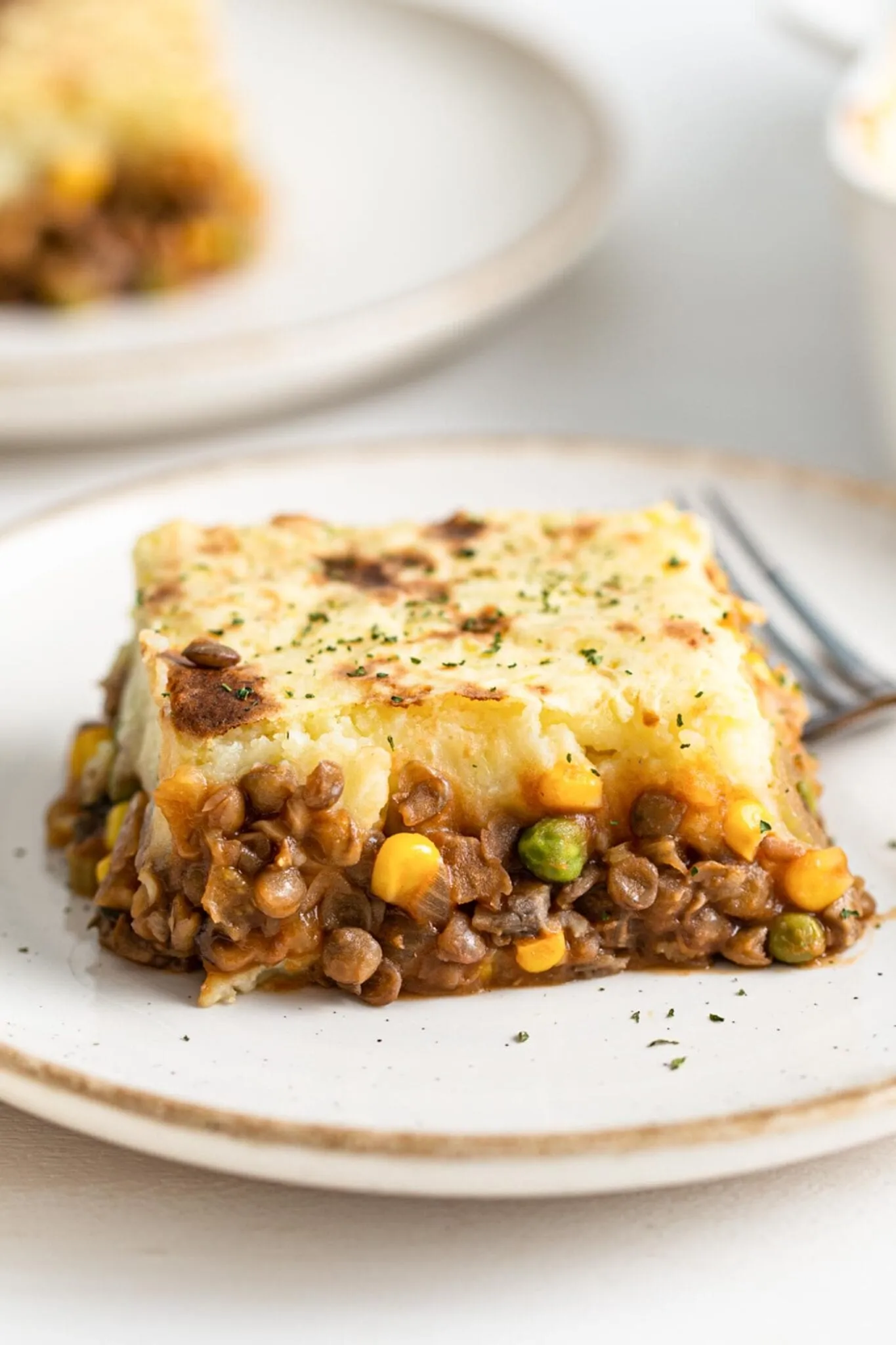 Slow Cooker Lentil Shepherd's Pie