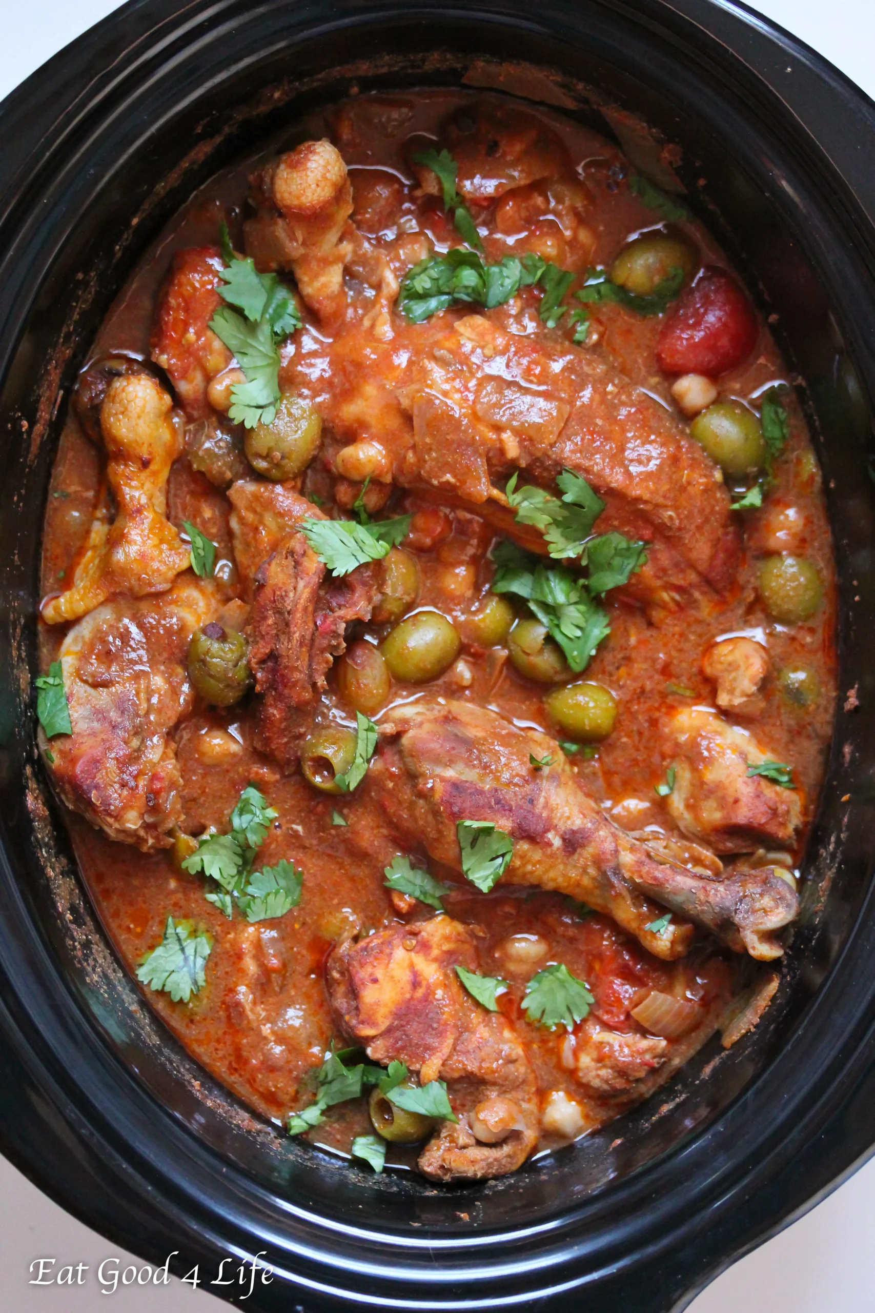 Slow Cooker Moroccan Chicken Thighs Easy Weeknight Meal
