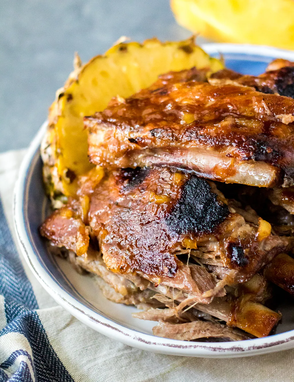Slow Cooker Pineapple Chipotle Ribs