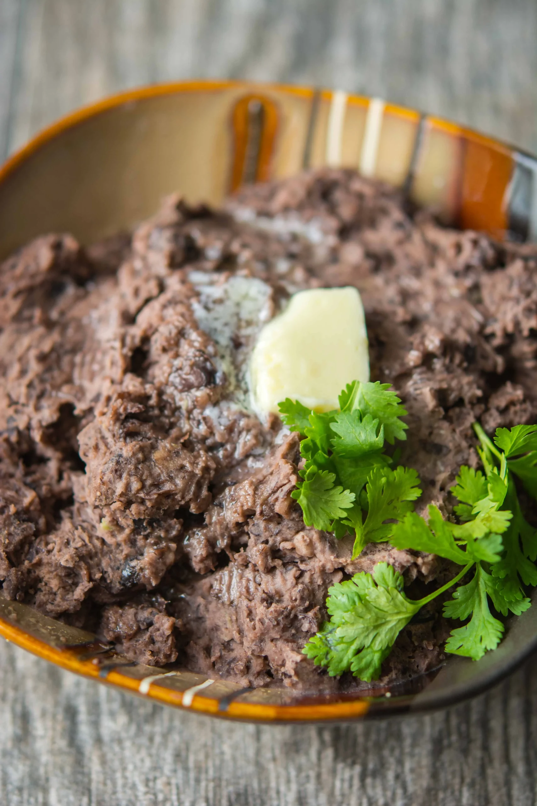 Slow Cooker Refried Black Beans