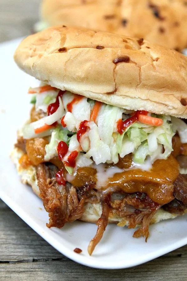 Slow Cooker Sweet Spicy Pulled Pork