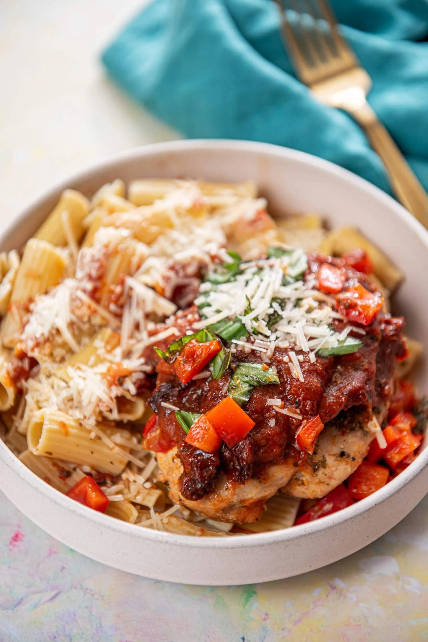 Slow Cooker Zesty Italian Chicken