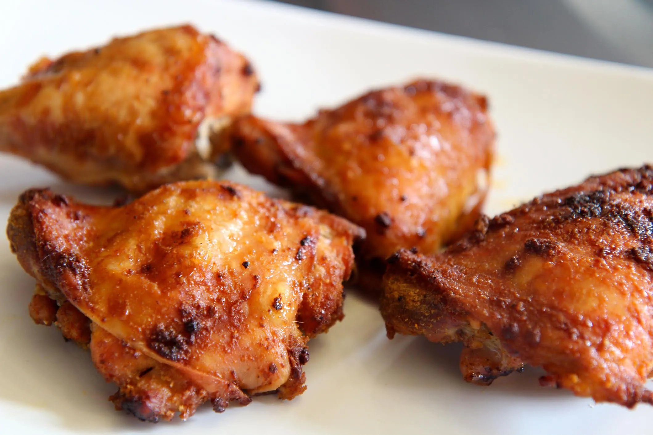 Smoked Paprika Chicken with Sweet Potato Fritters