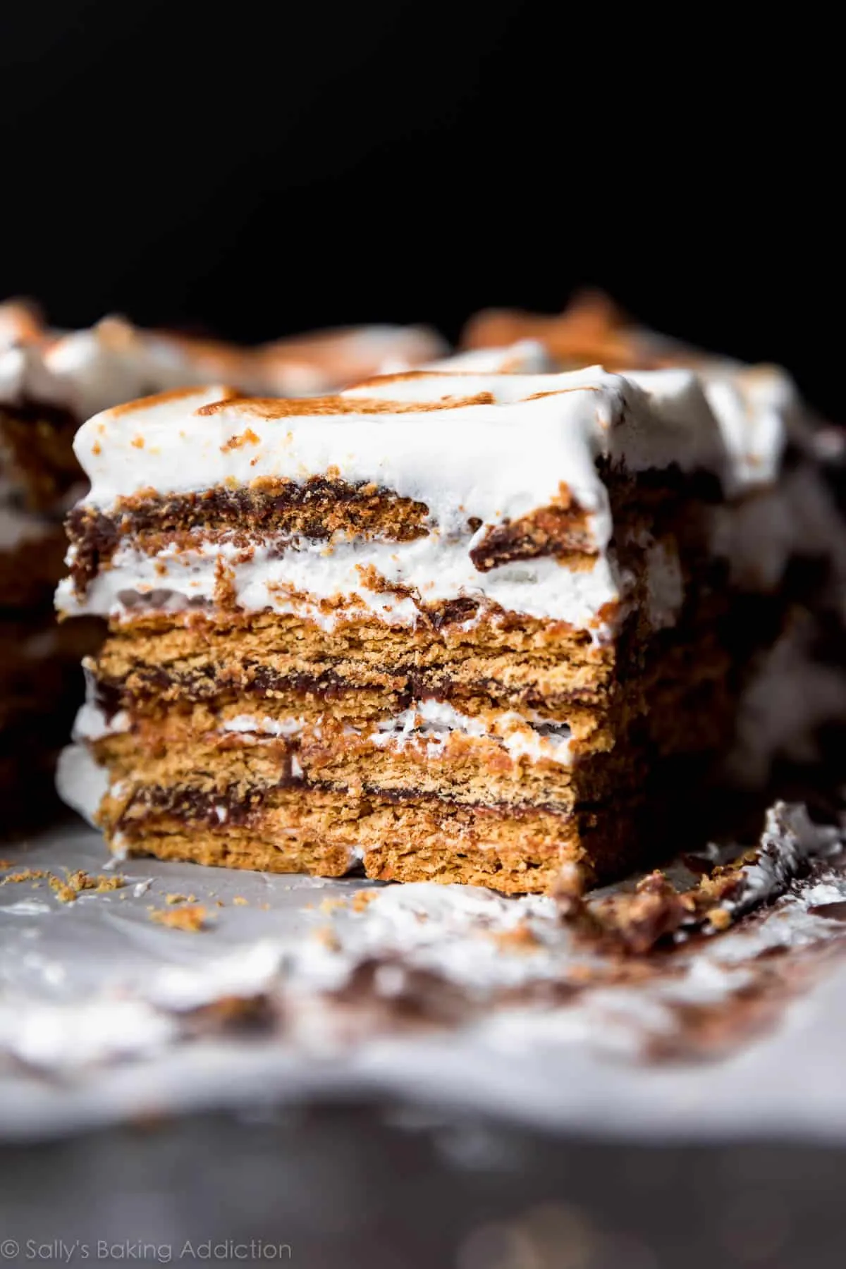 Smores No Bake Icebox Cake