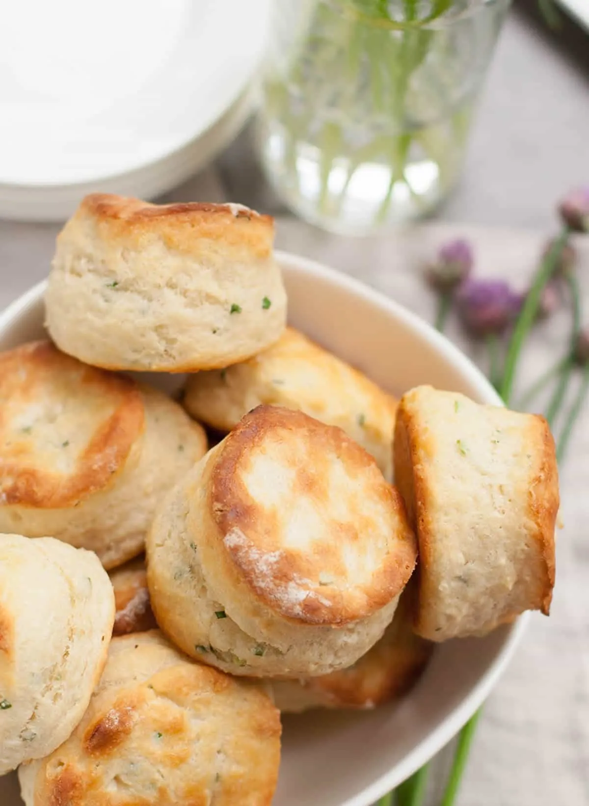 Sour Cream and Chive Biscuits SKFOO