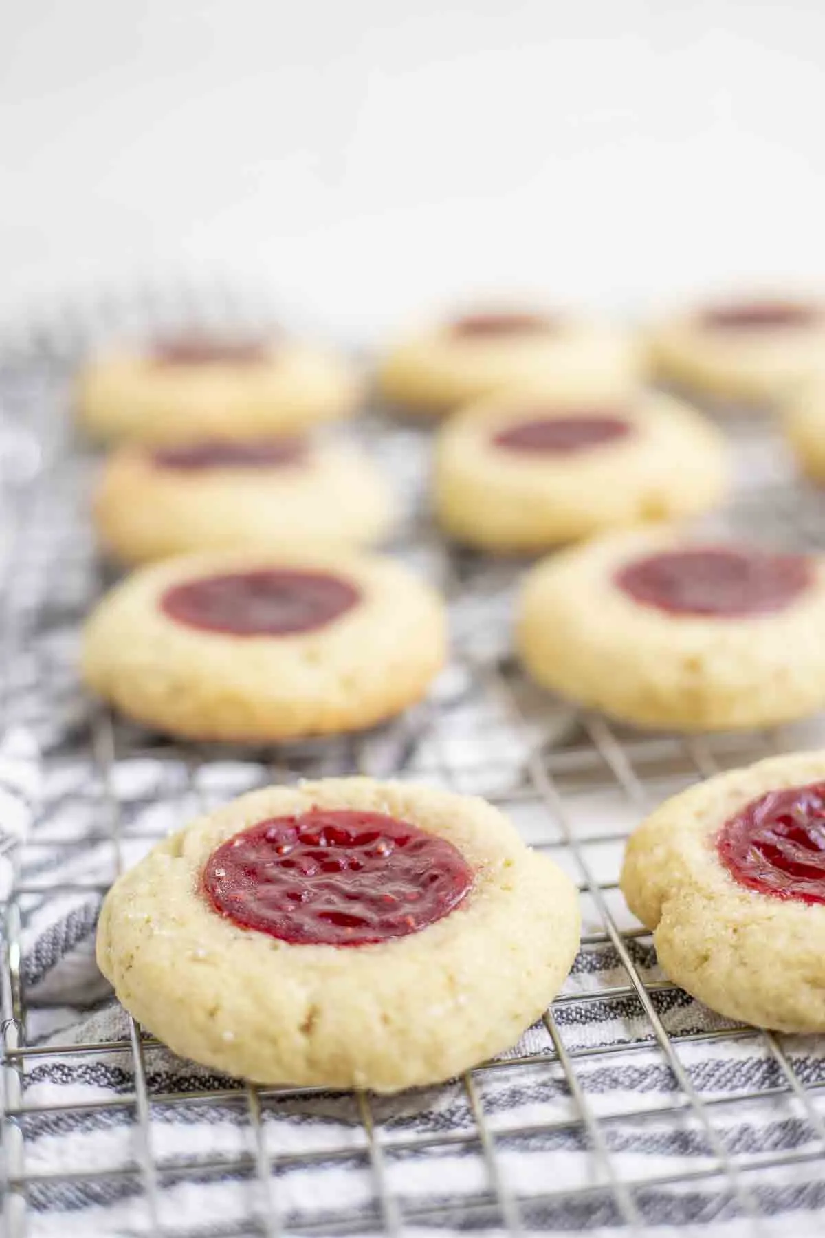 Sourdough Thumbprint Cookies with Discard