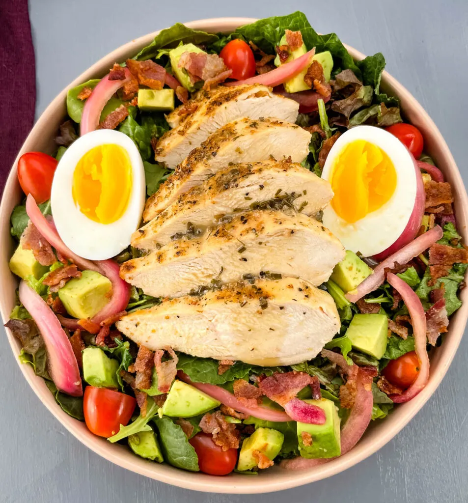 Southwestern Cobb Salad with Green Goddess Dressing