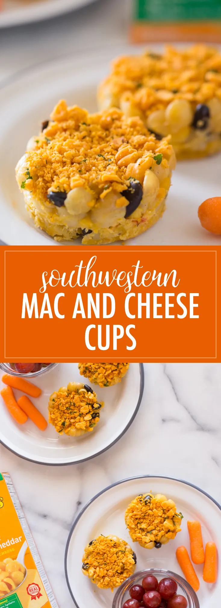 Southwestern Mac and Cheese Cups