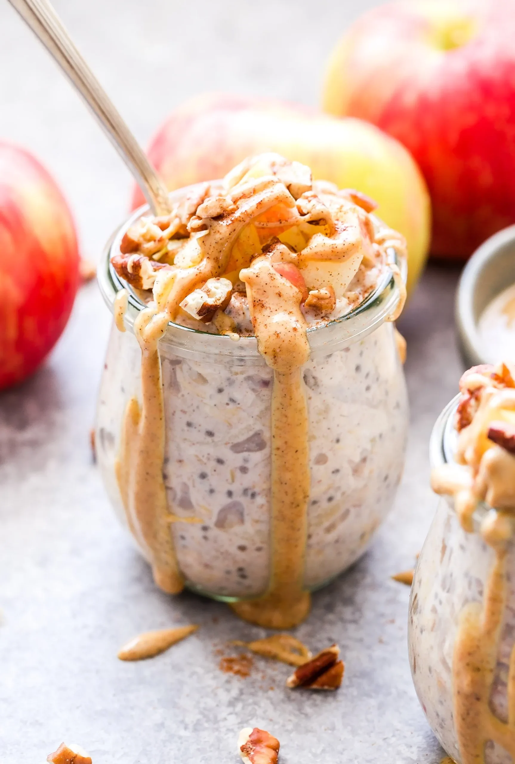 Spiced Apple Overnight Oats