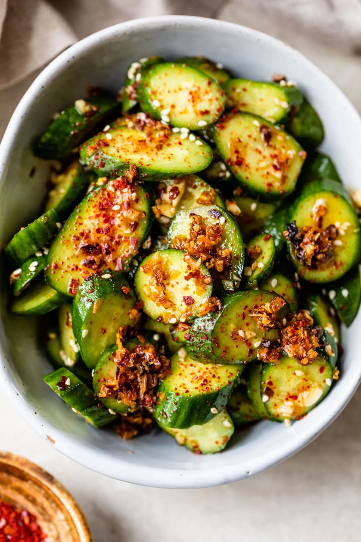 Spicy Asian Cucumber Salad
