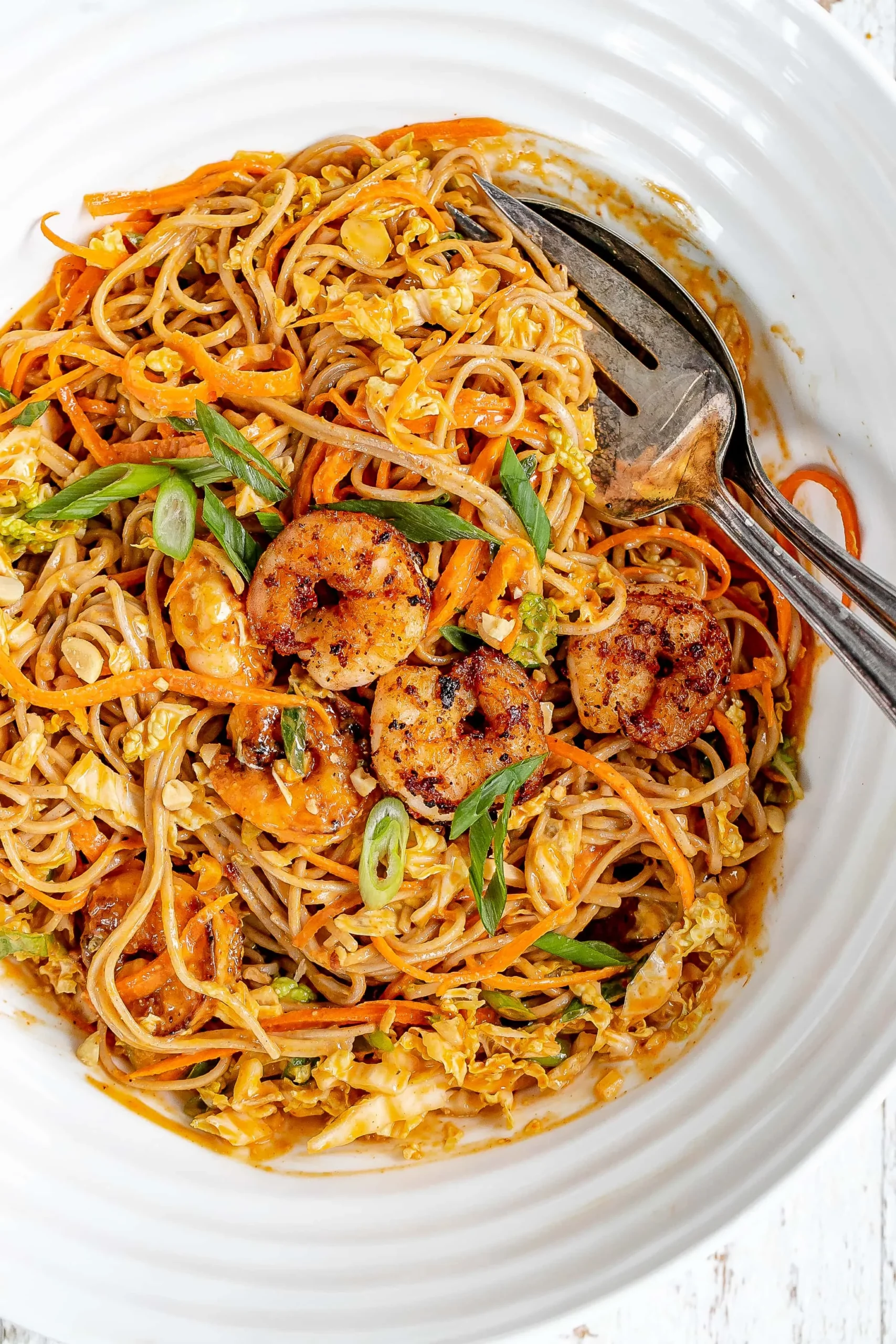 Spicy Peanut Noodle Salad