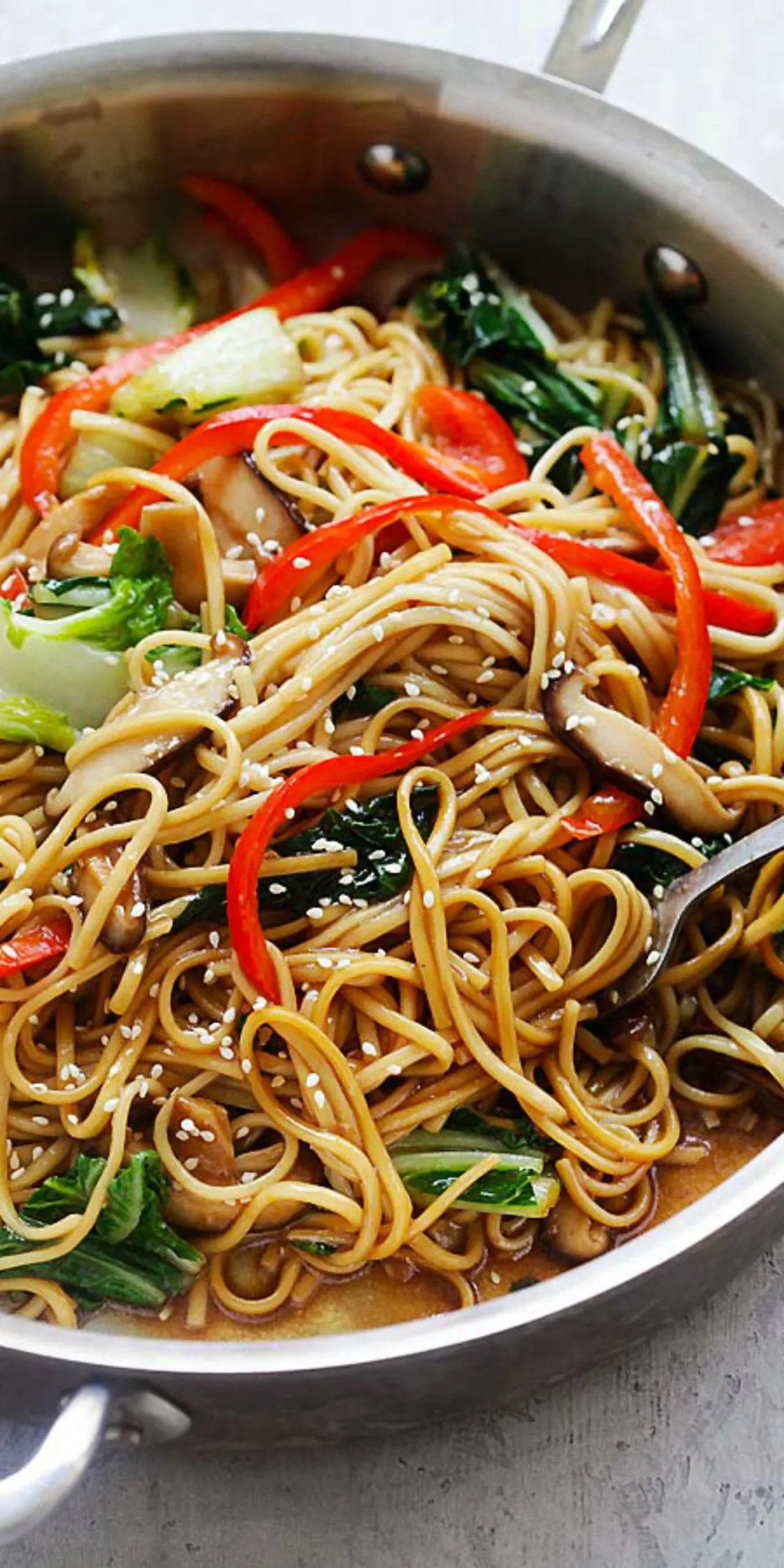 Spicy Vegetable Lo Mein