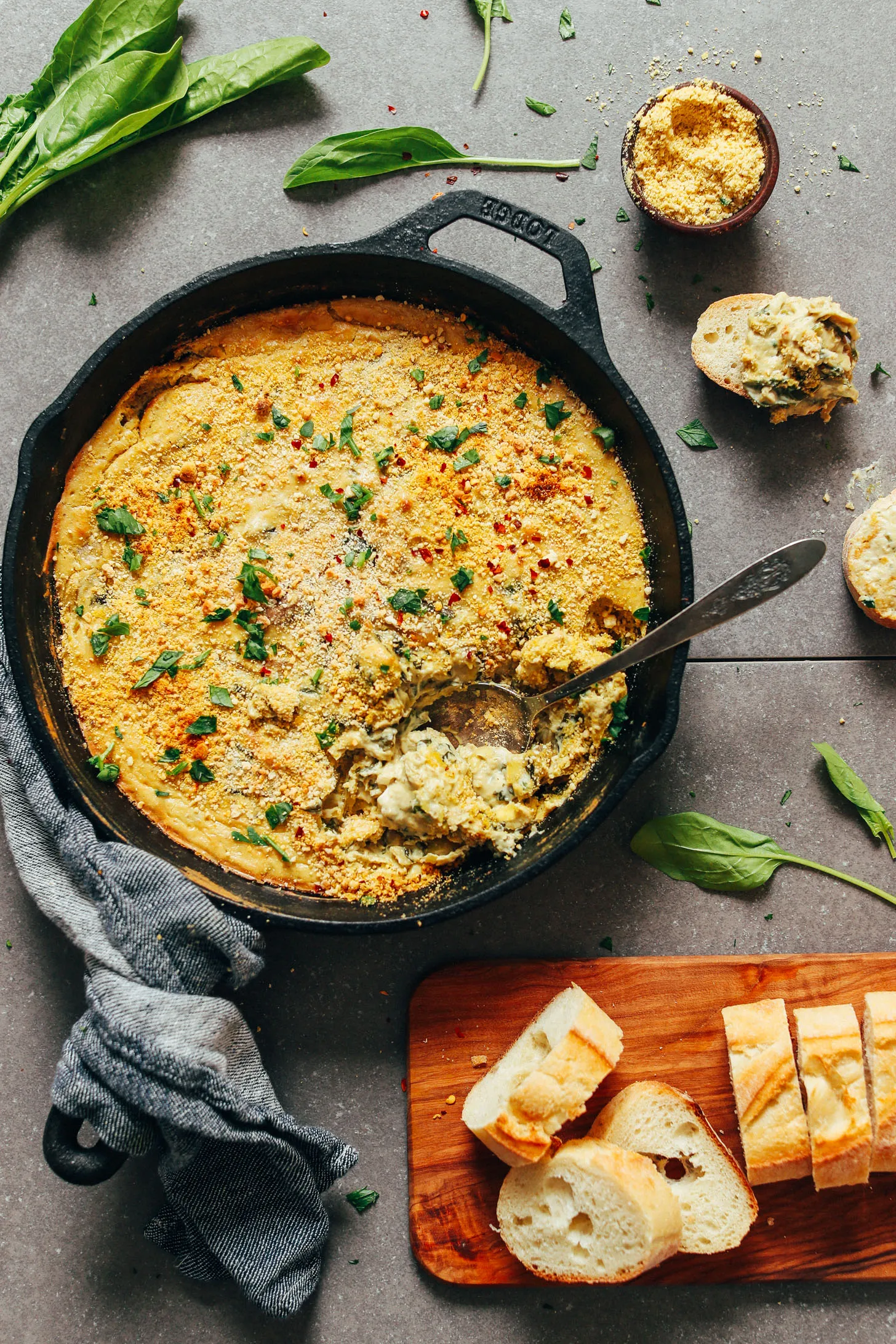Spinach Artichoke Dip Vegan
