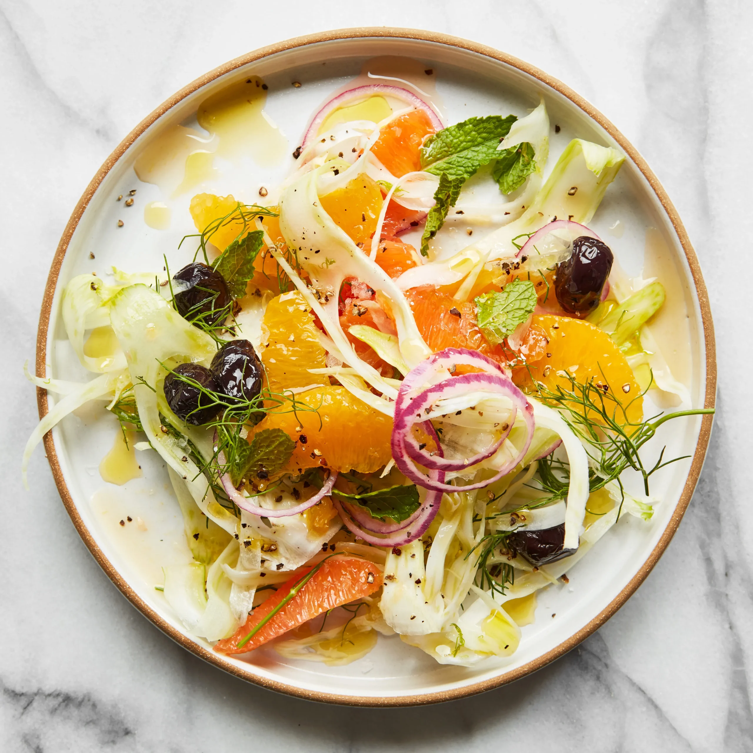 Spring Fennel and Segmented Orange Salad