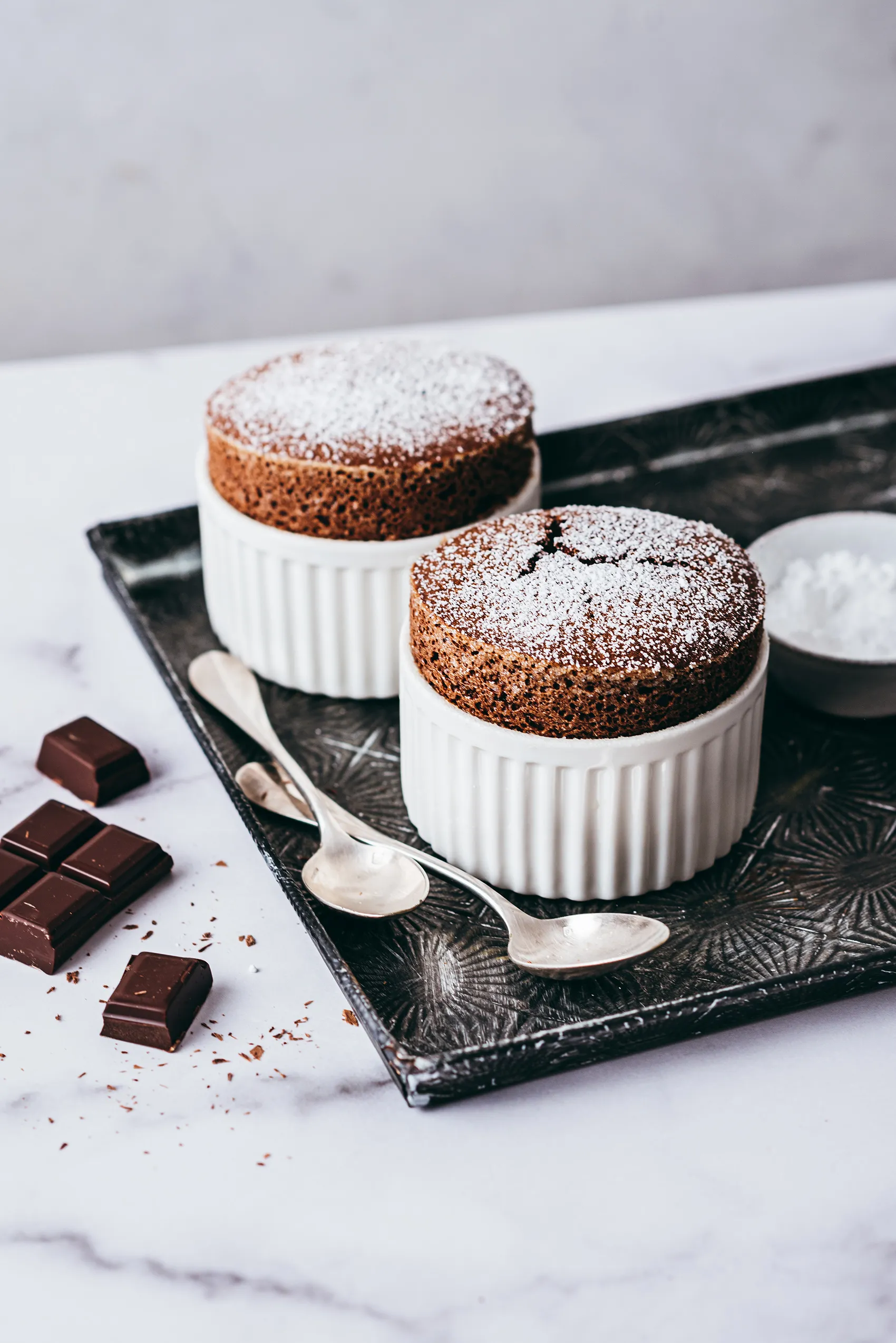Springtime Cold Chocolate Soufflé