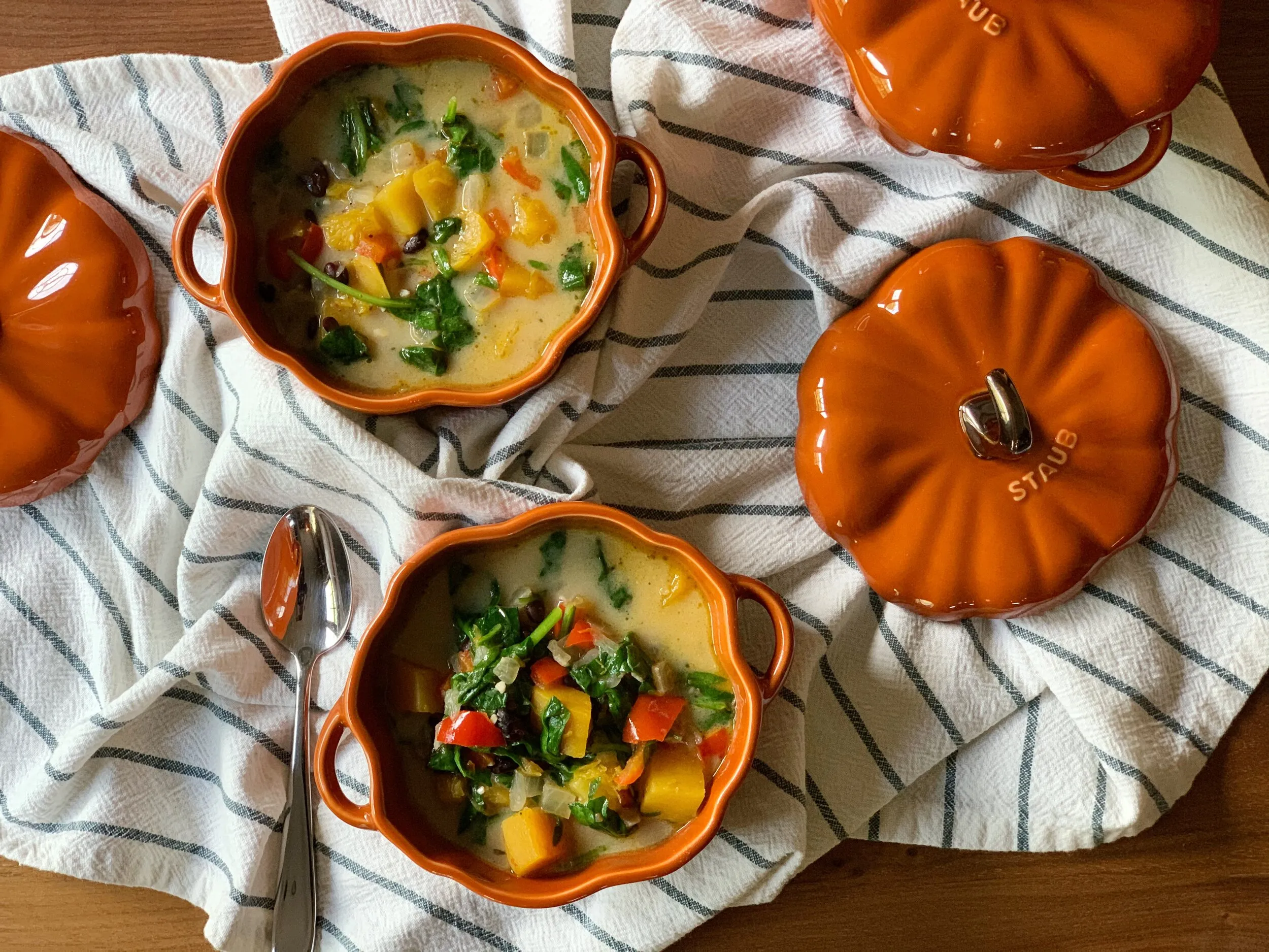 Squash and Black Bean Stew with Tomatoes and Green Beans