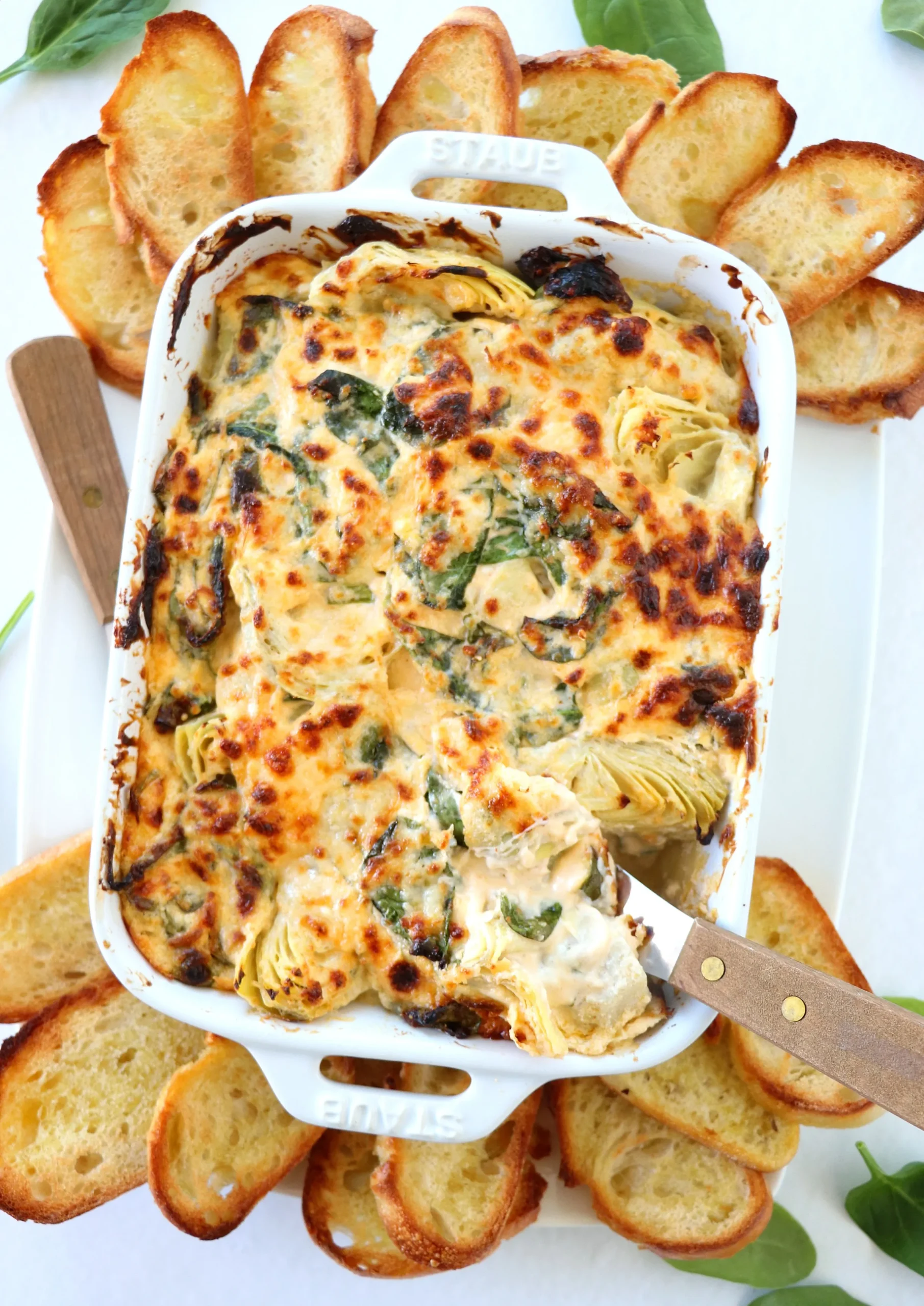 Sriracha Spinach and Artichoke Dip