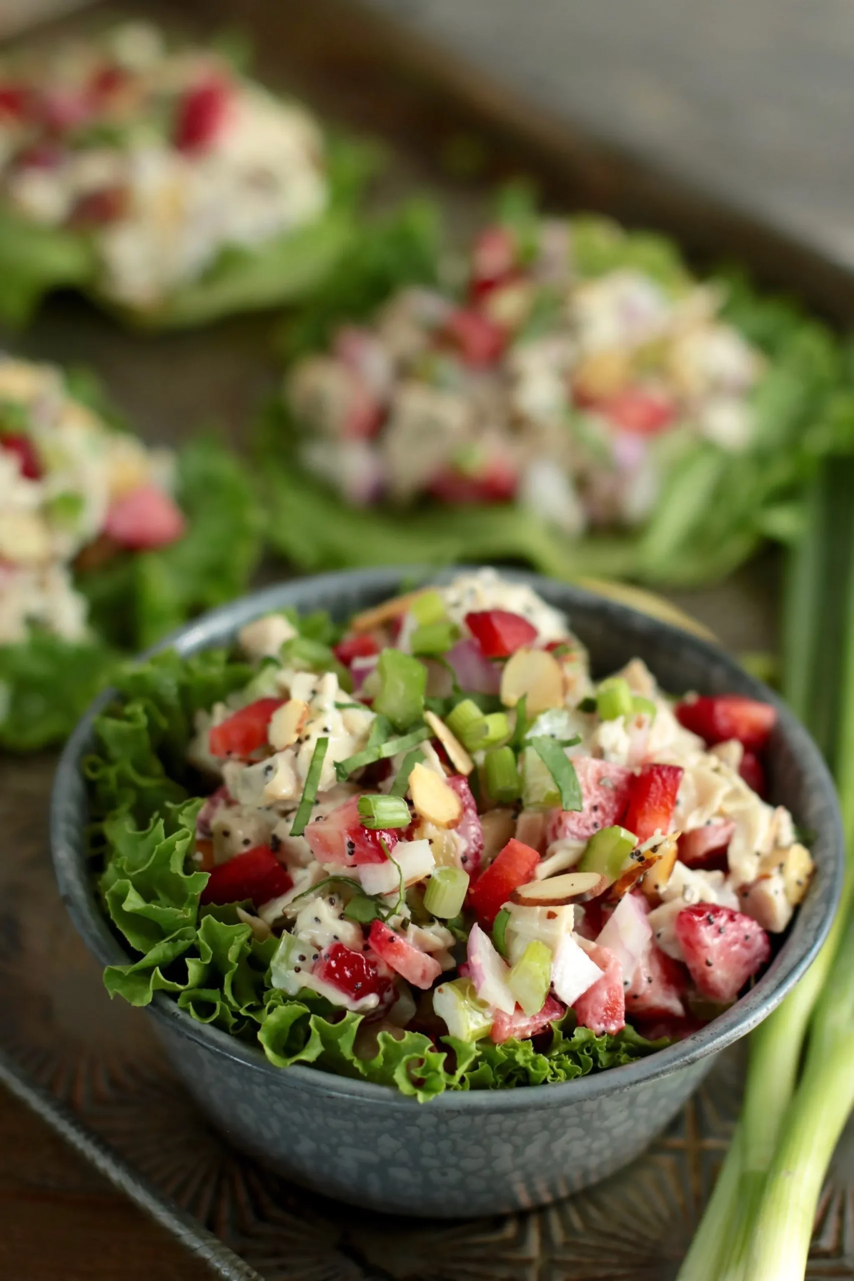Strawberry Poppy Seed Chicken Salad