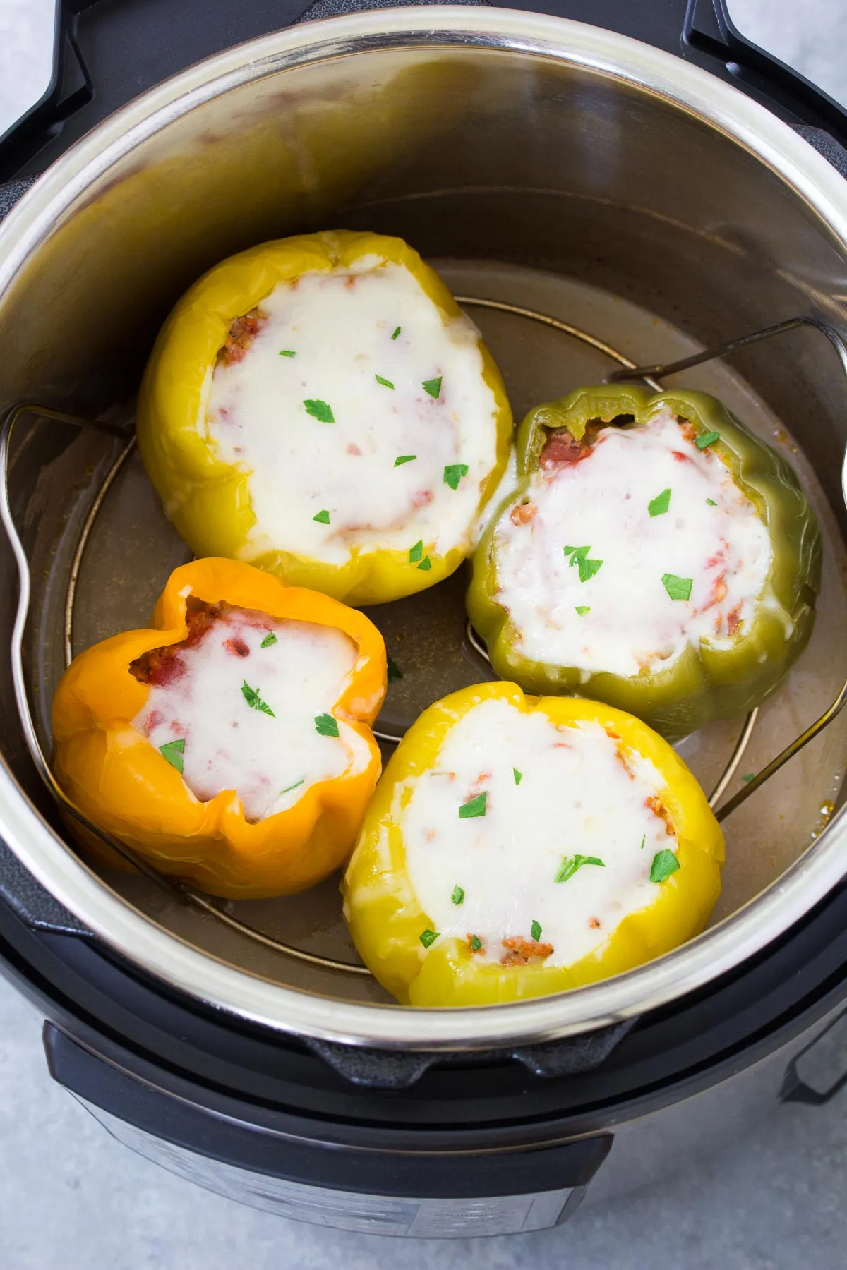 Stuffed Peppers Pressure Cooker
