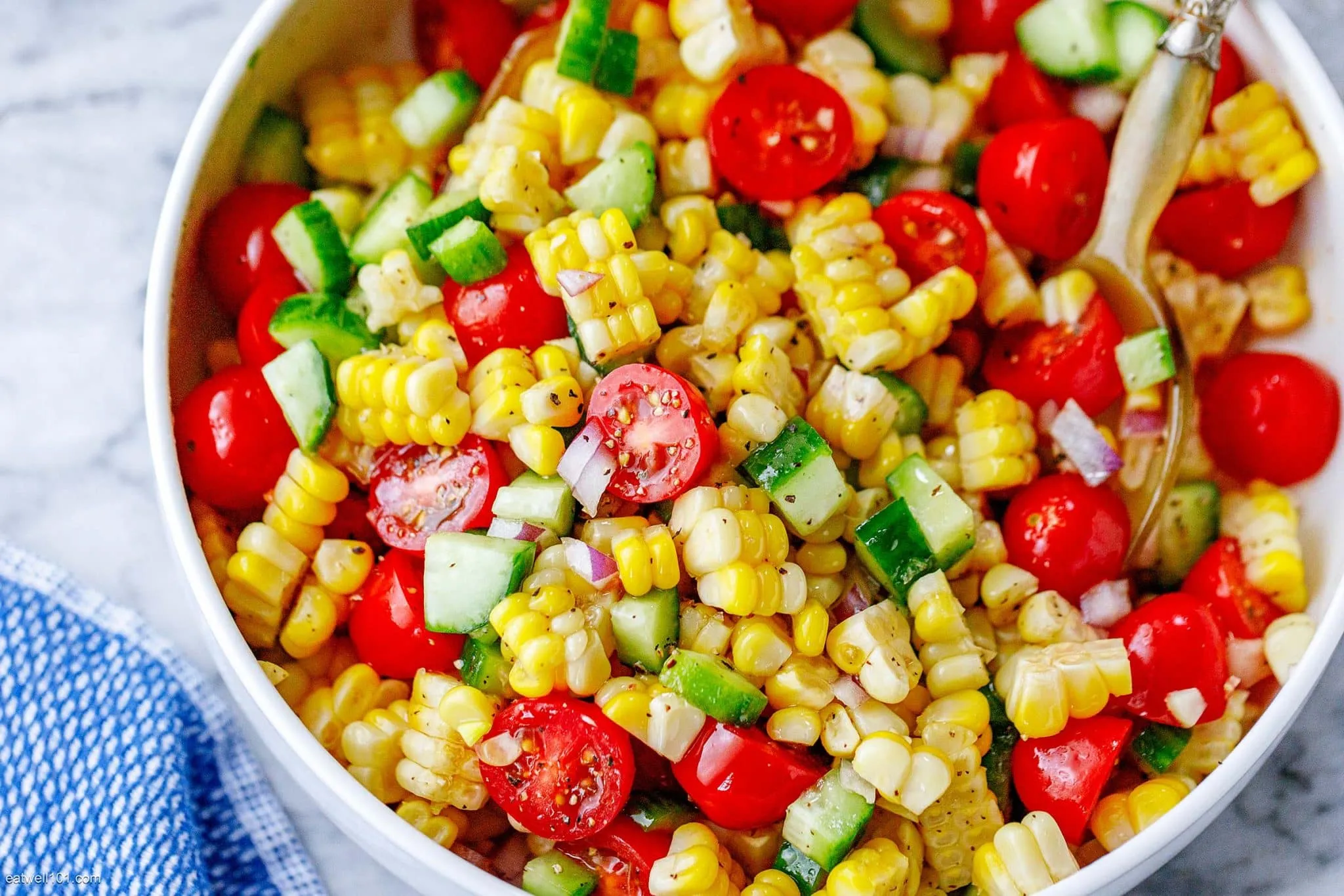 Summer Corn Tomato Salad