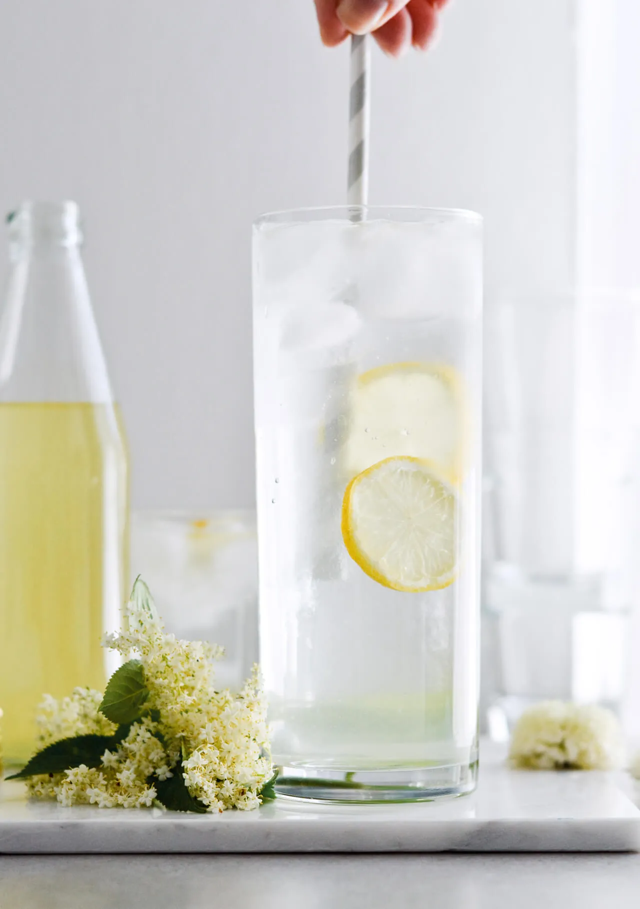 Summer Drinks Homemade Elderflower Syrup