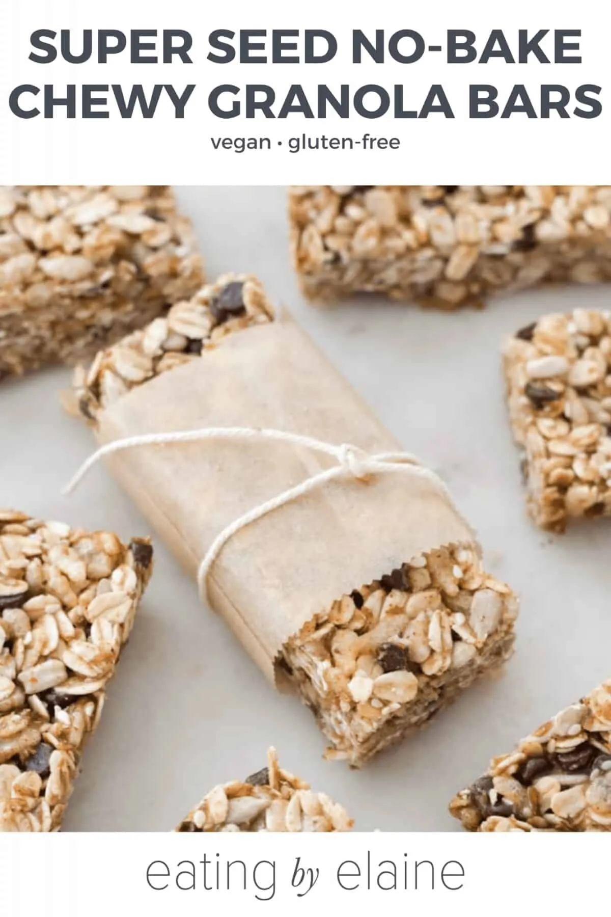 Super Seed No Bake Chewy Granola Bars
