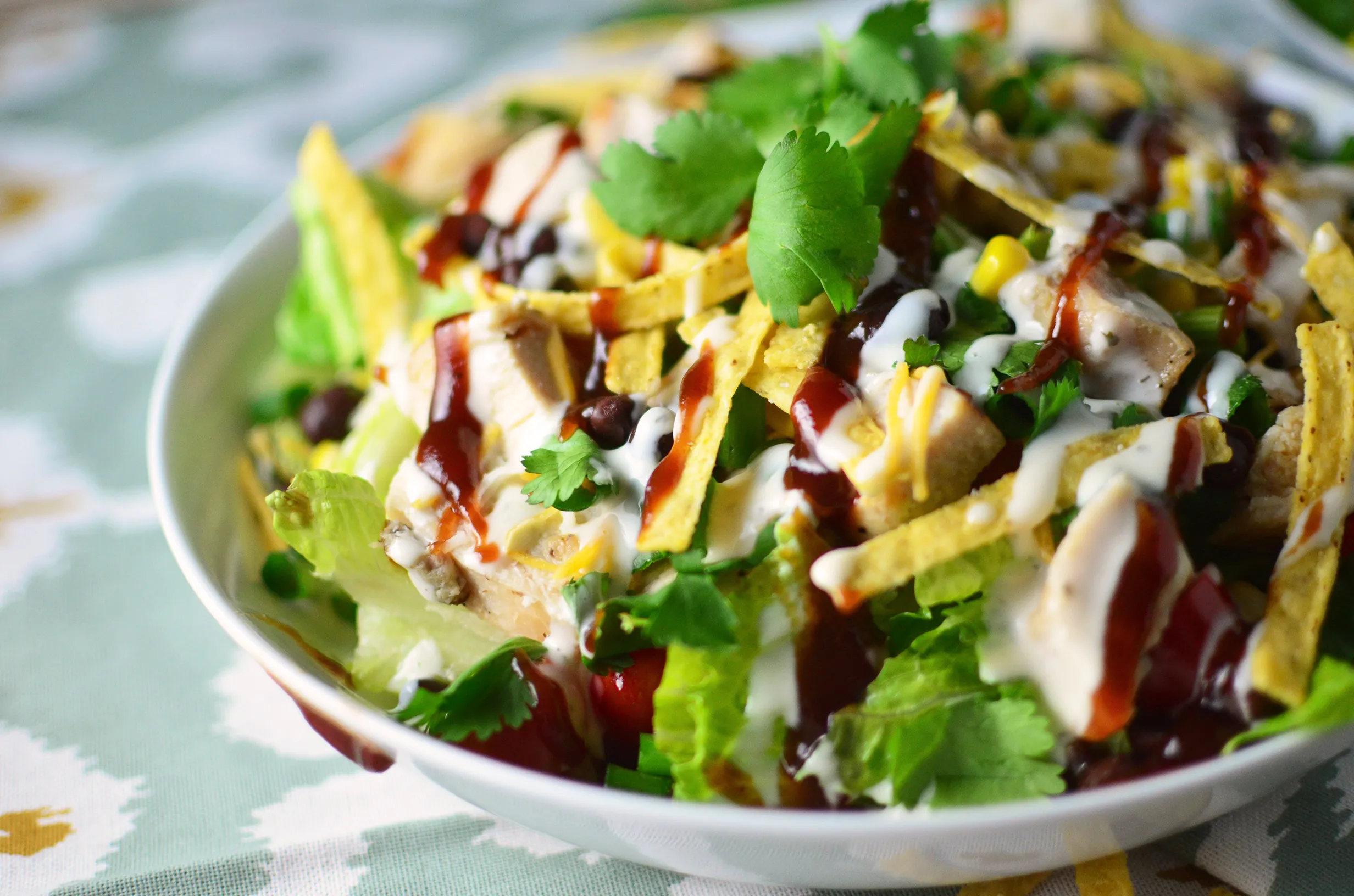 Sweet BBQ Chicken Salad