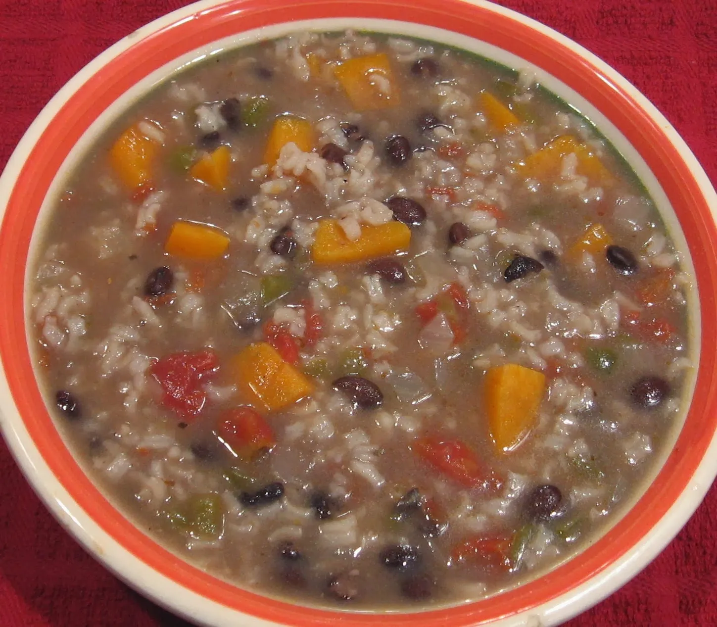 Sweet Potato Cuban Black Bean Soup