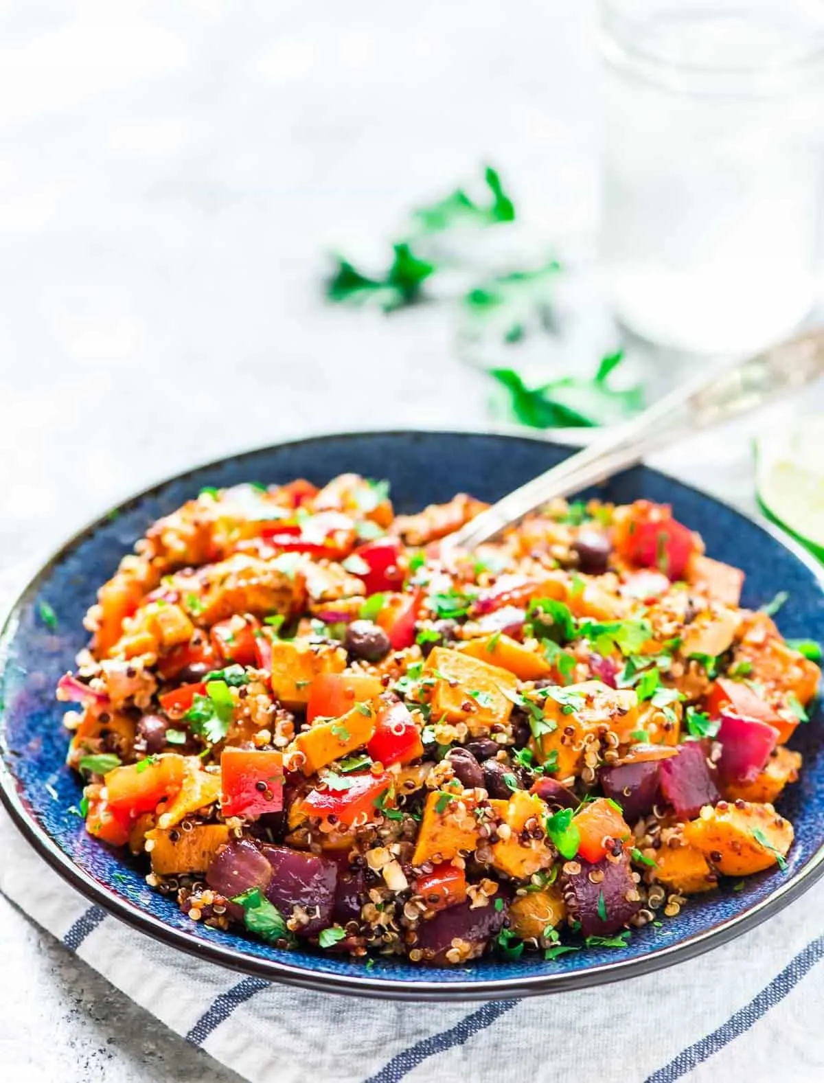 Sweet Potato Quinoa Black Bean Salad