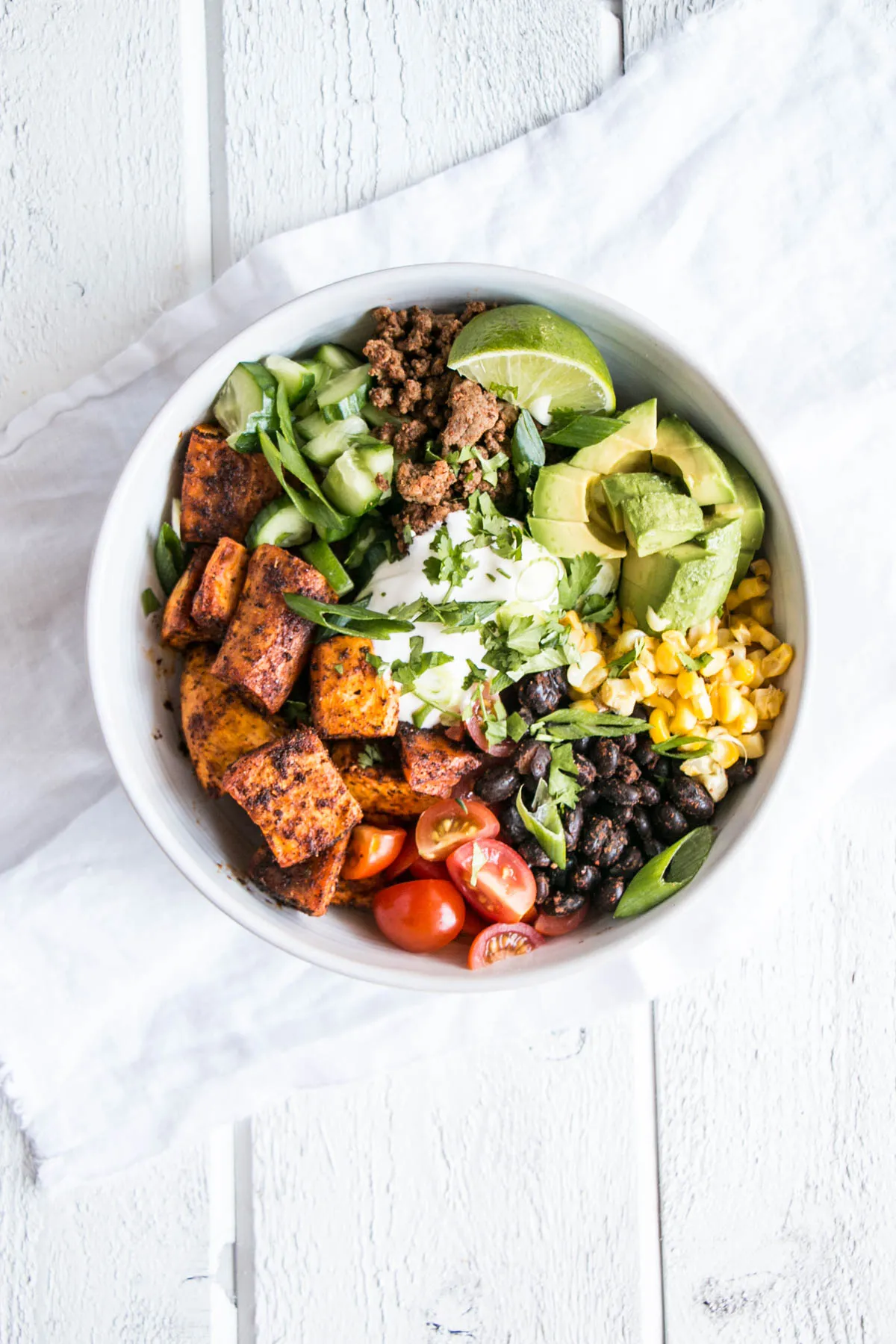 Sweet Potato Taco Bowls