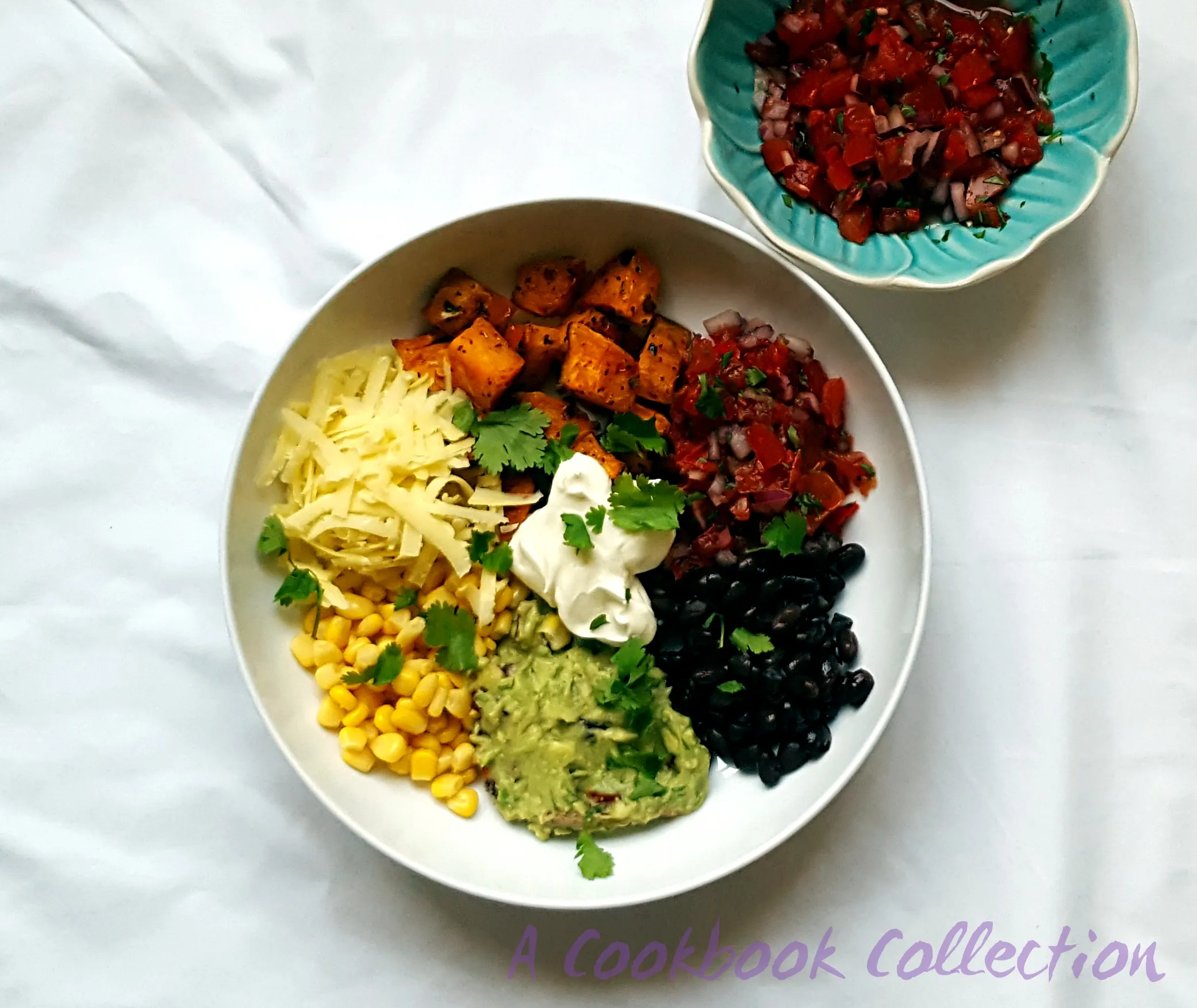 Sweet Potato and Black Bean Mexican Salad