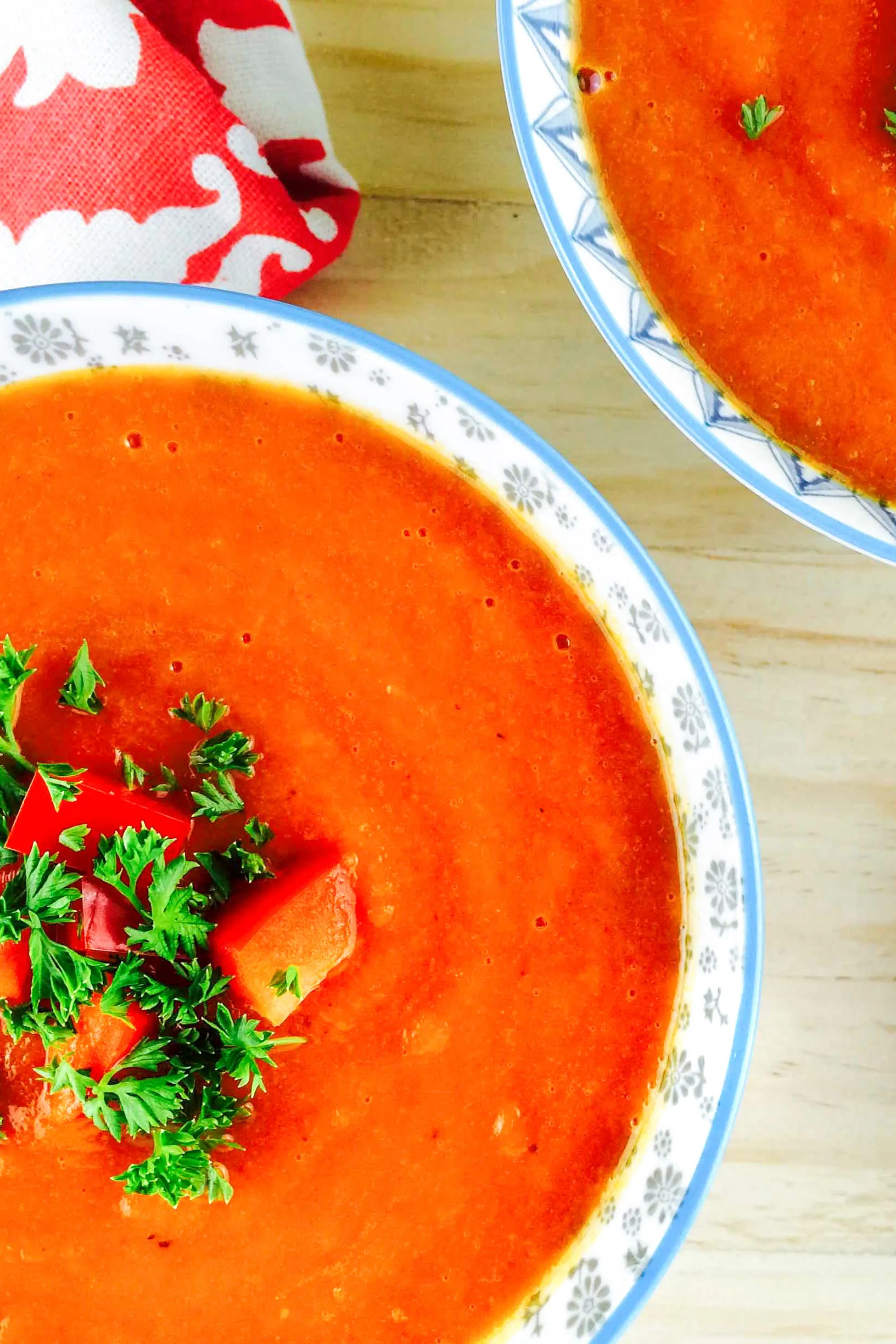 Sweet Red Pepper Soup