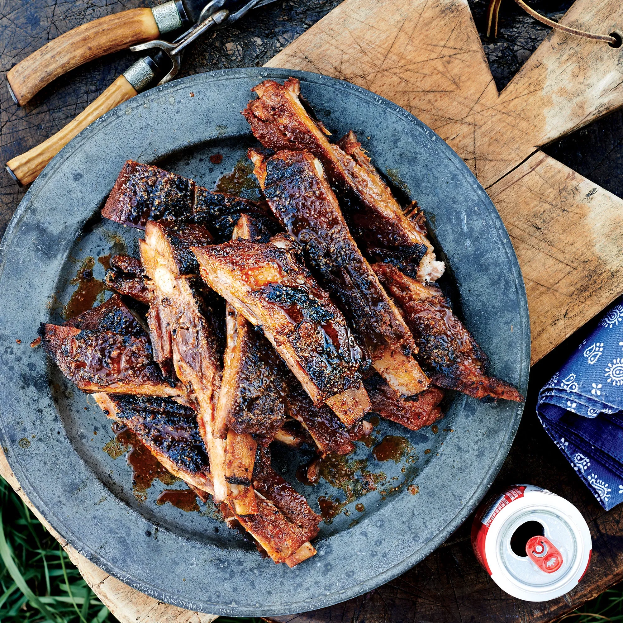 Sweet and Spicy Barbecue Ribs