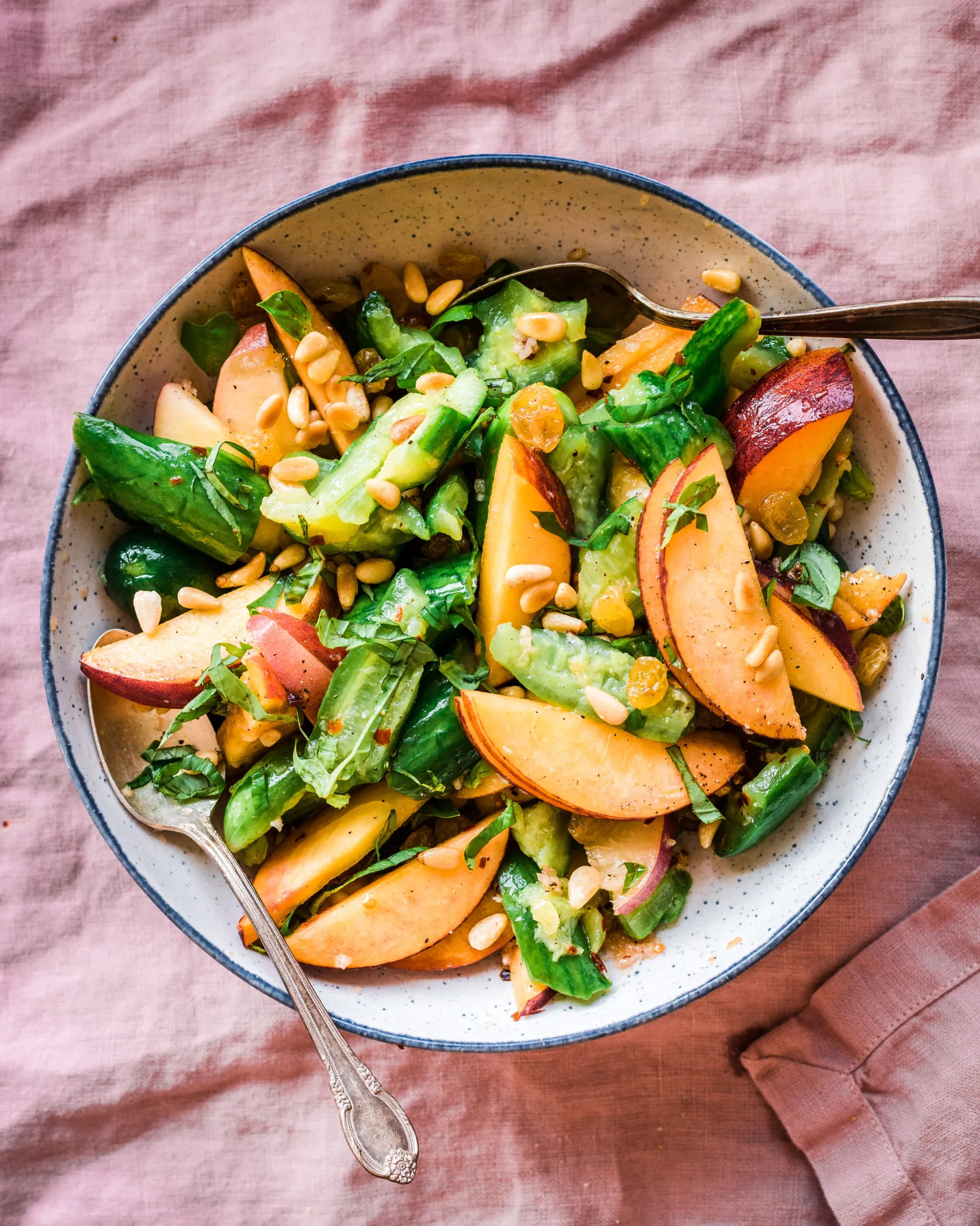 Sweet and Spicy Smashed Cucumber Salad
