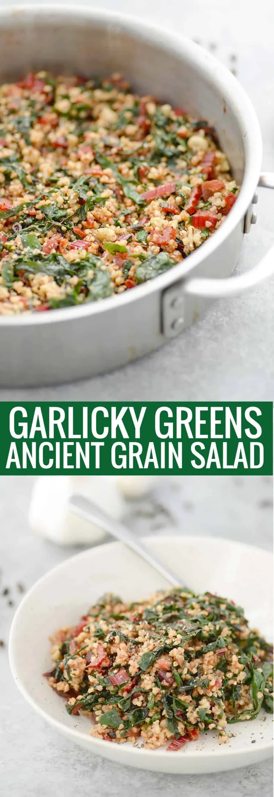 Swiss Chard Ancient Grains Salad