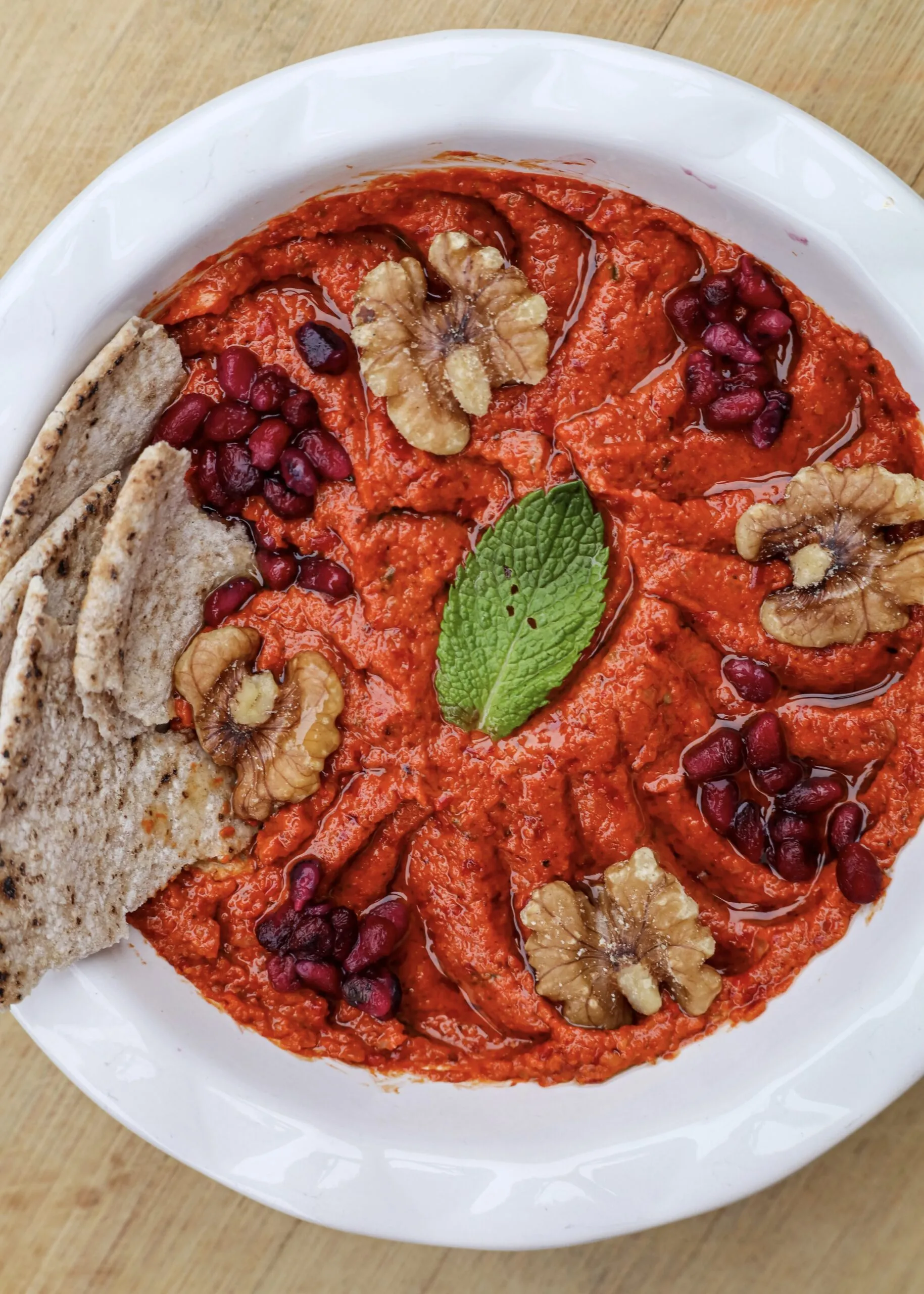 Syrian Roasted Red Pepper Dip