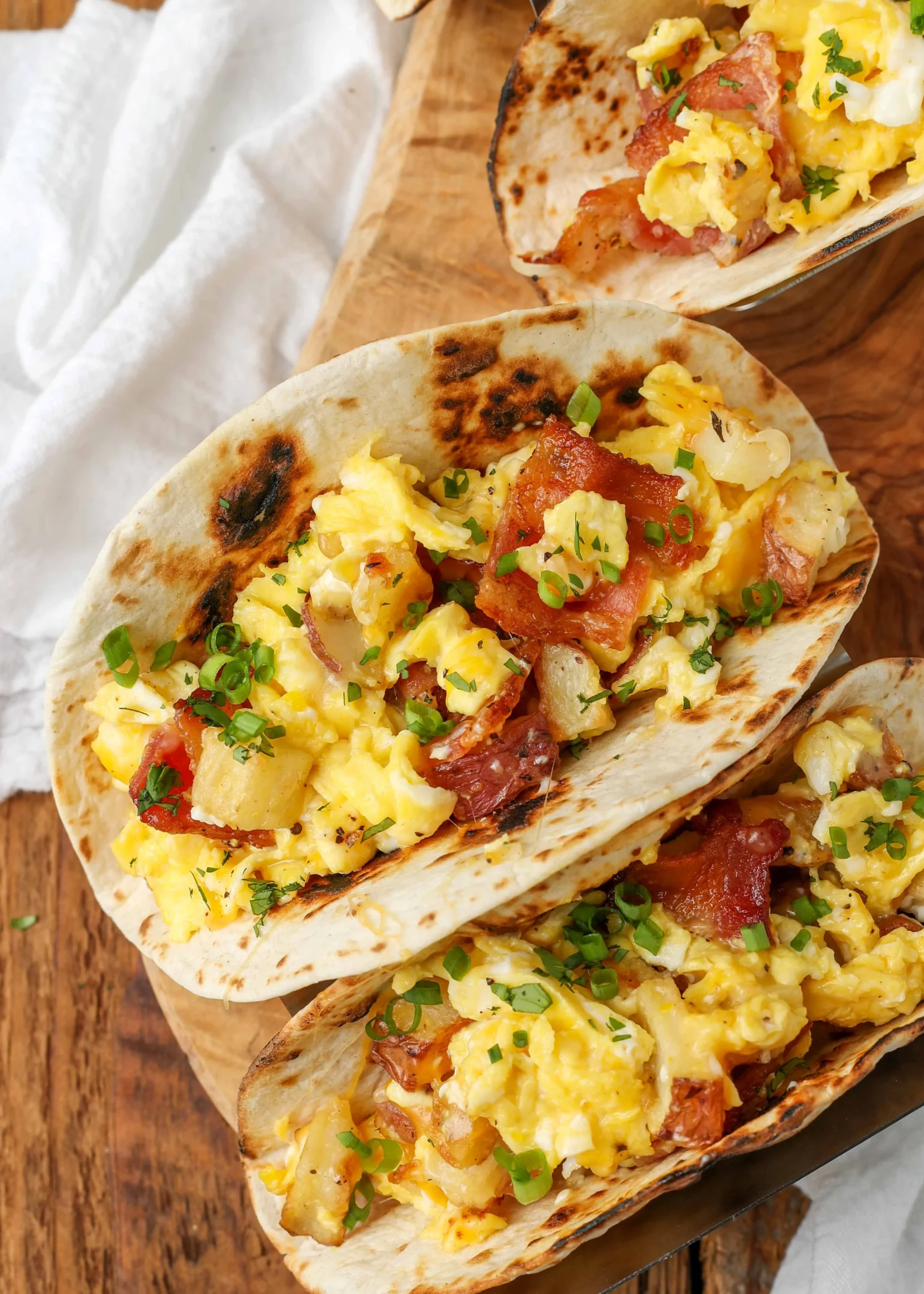 Taco Tuesday BLT Breakfast Tacos