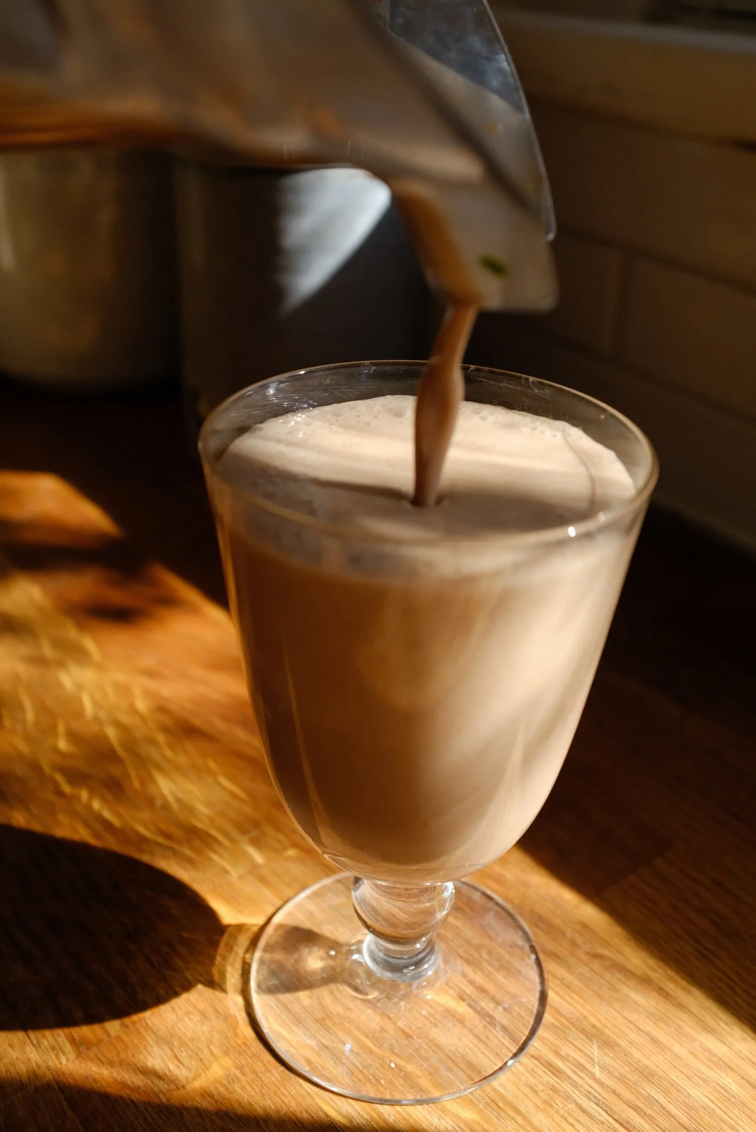 Tahini Date Banana Shake