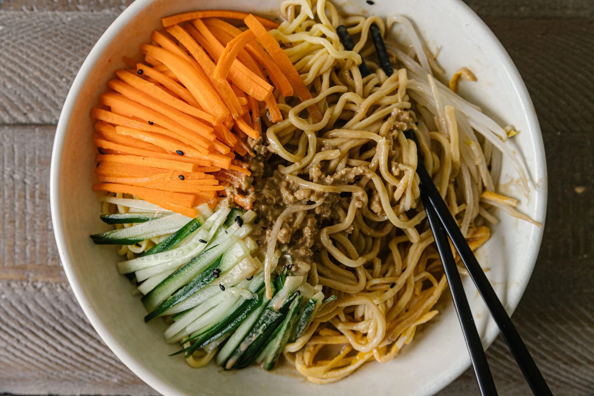 Taiwanese Cold Sesame Noodles