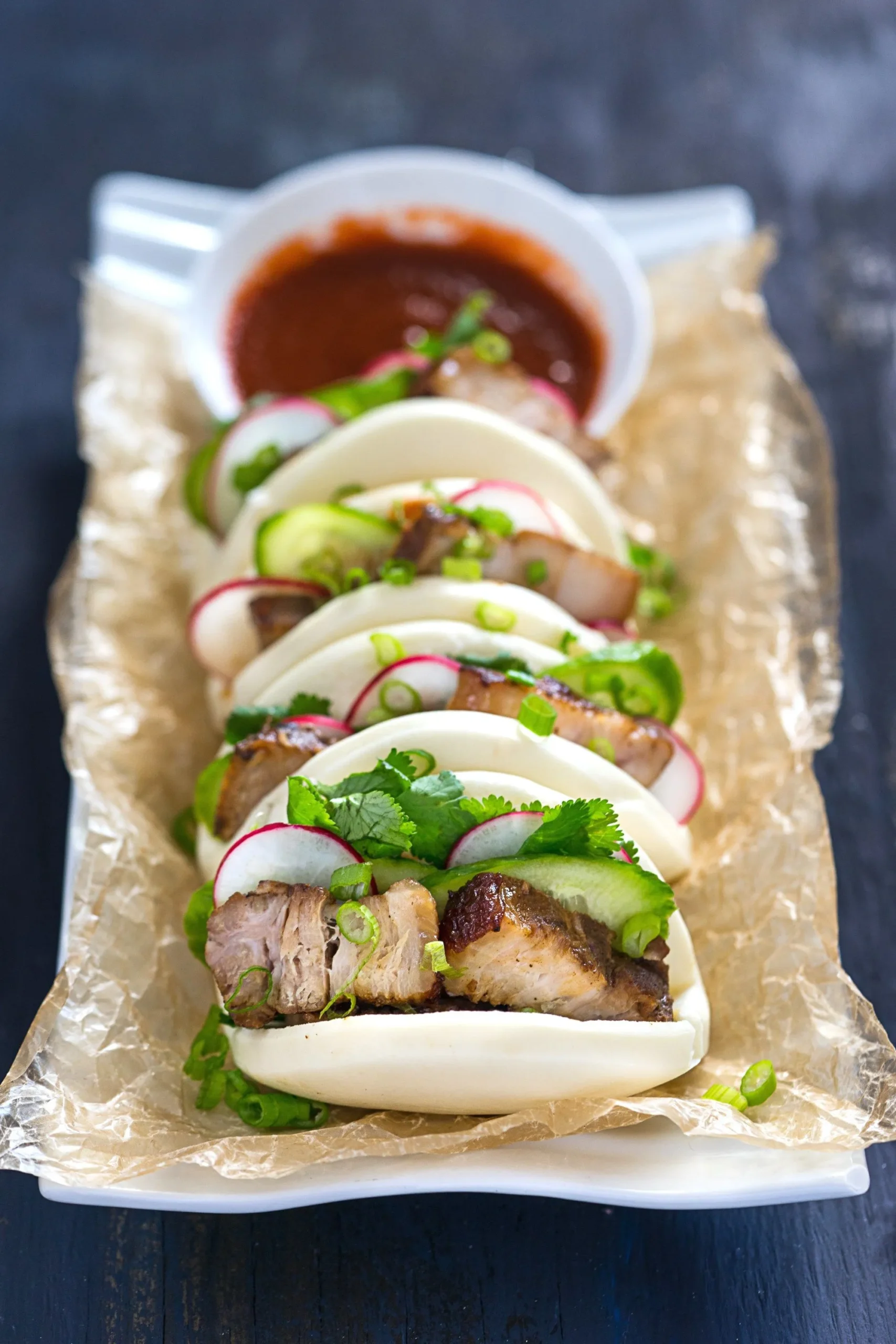 Taiwanese Steamed Buns (Gua Bao)