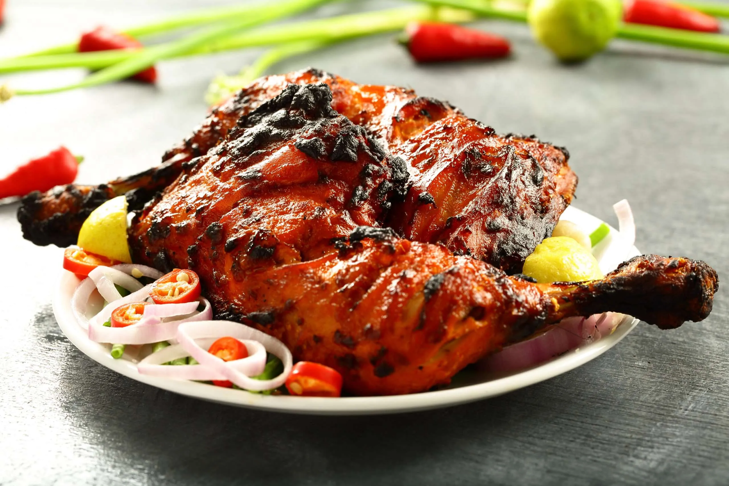 Tandoori Chicken with Rice