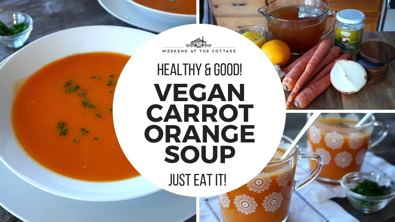 Tangy Carrot Orange Soup