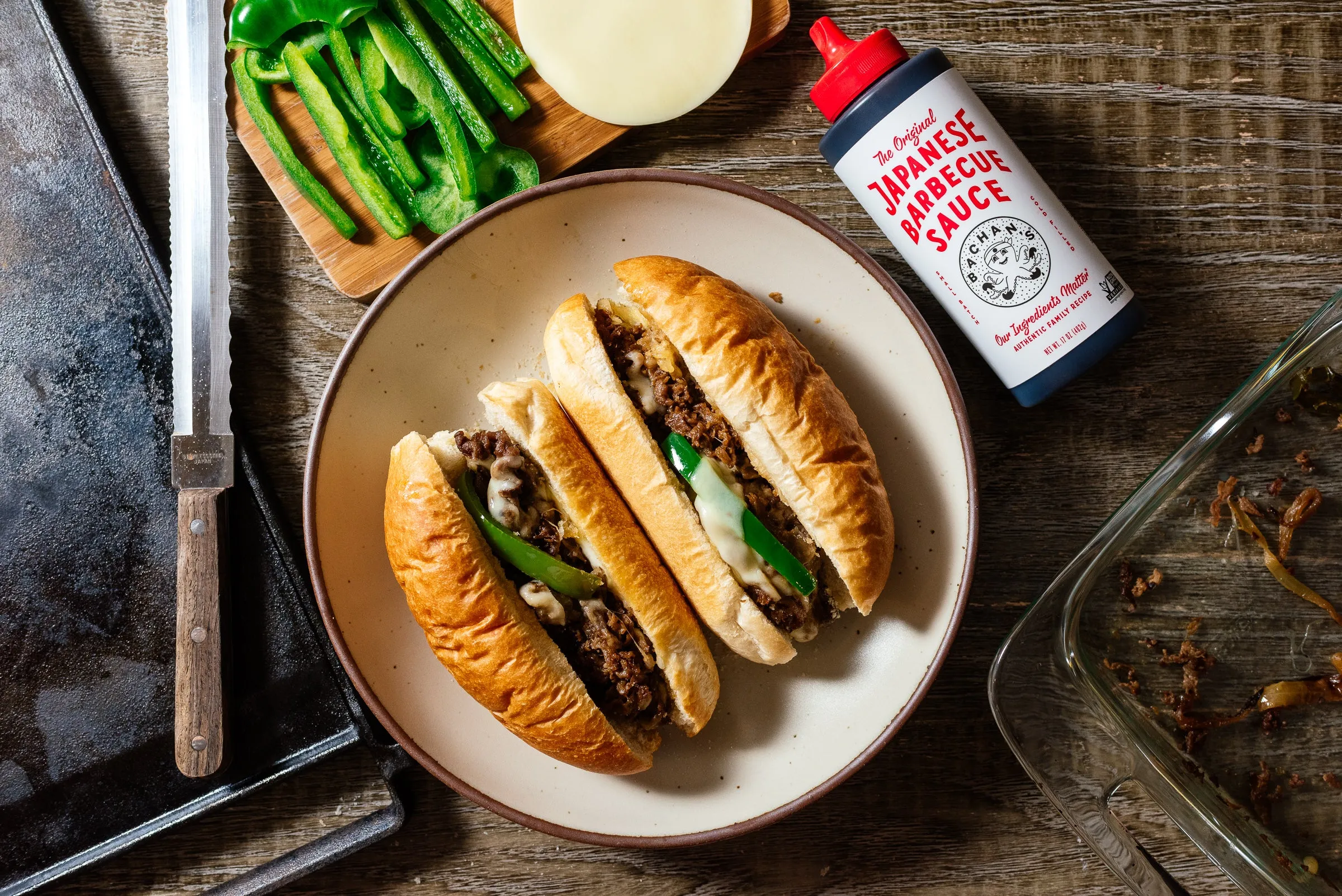 Tangy Teriyaki Philly Cheese Steak