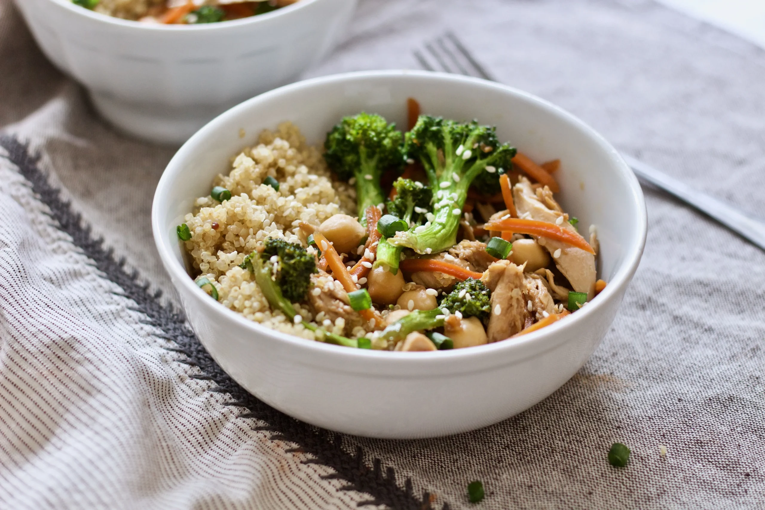 Teriyaki Chicken Quinoa Power Bowl