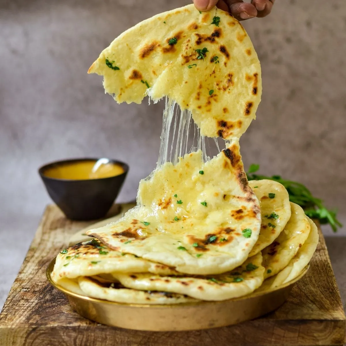 Tex Mex Cheesy Grilled Naan Bread