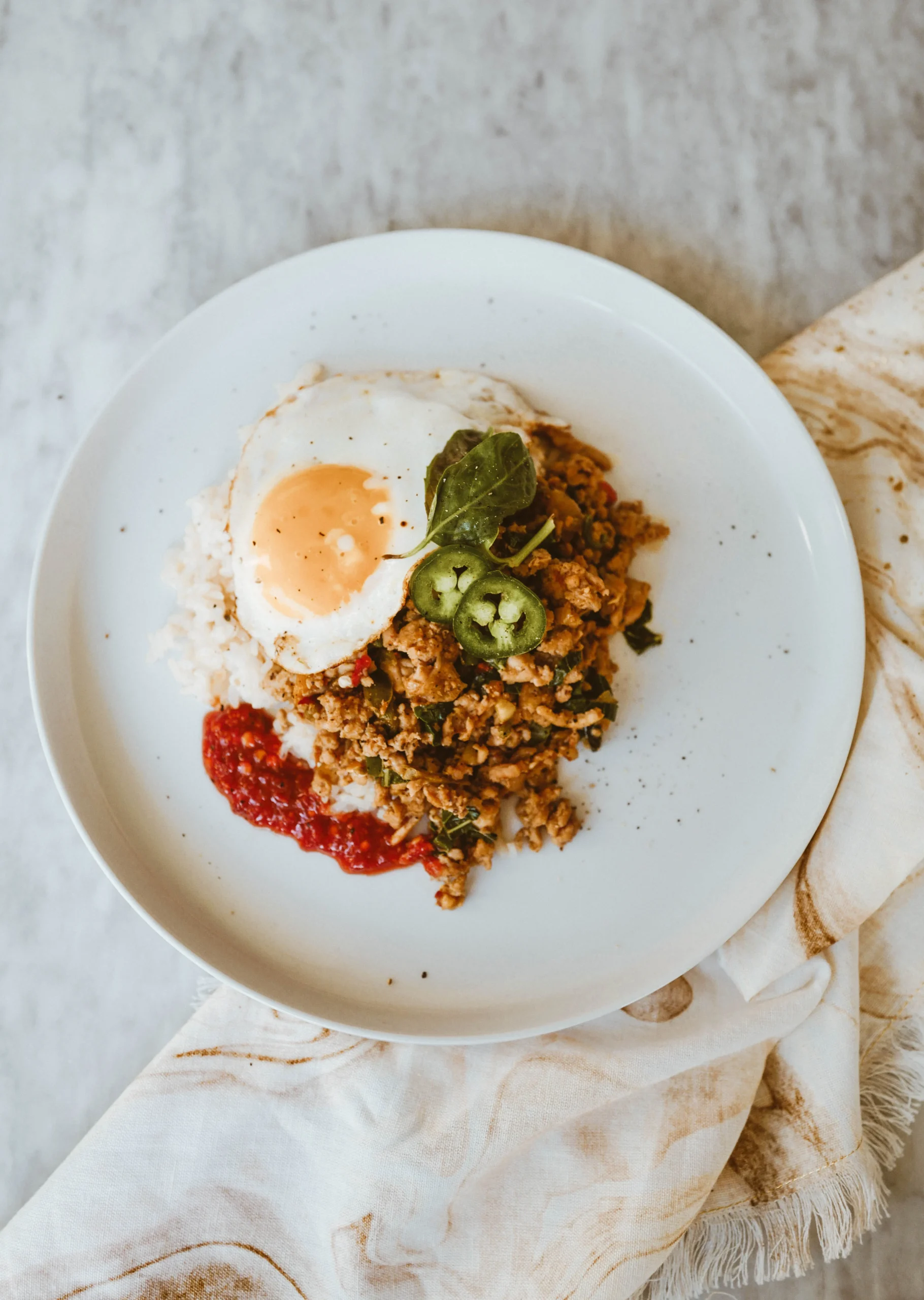 Thai Basil Ground Chicken