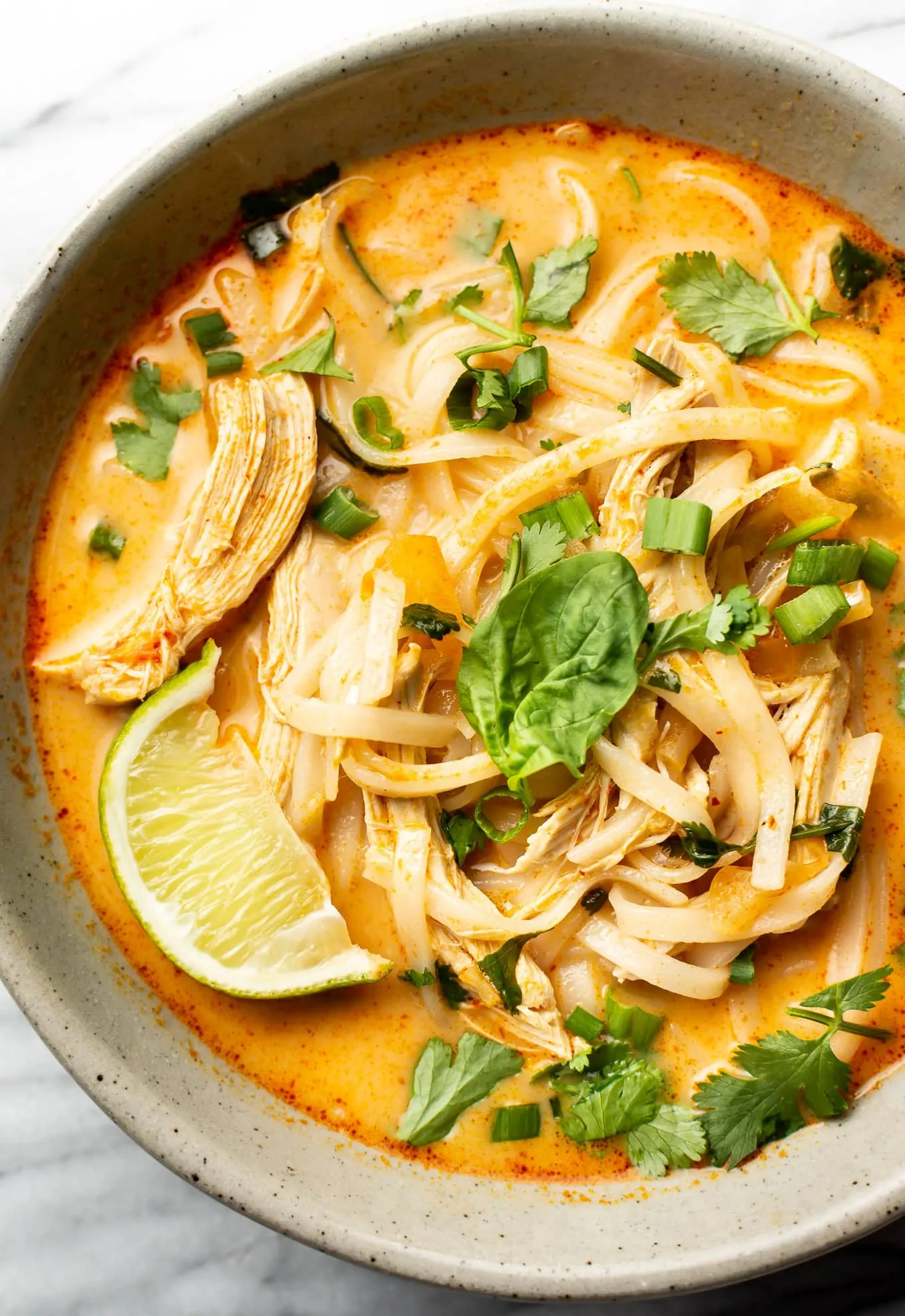 Thai Curry Noodle Soup Chicken